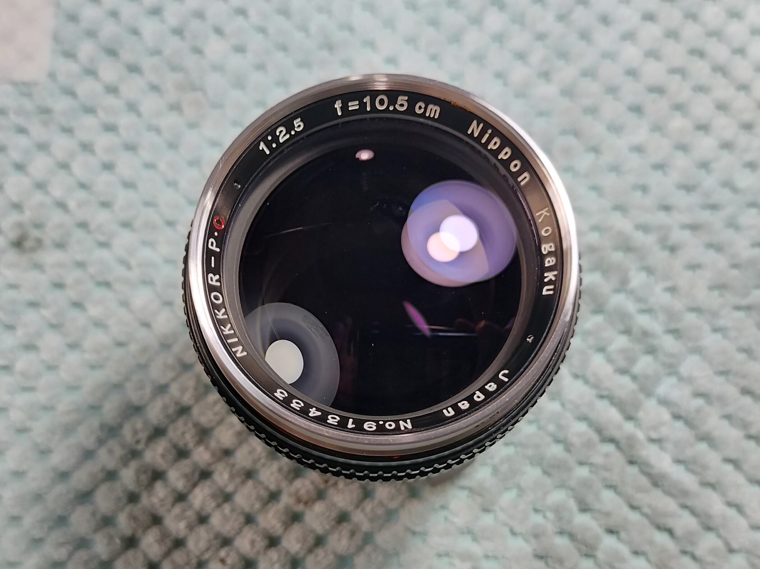 Nikon Nikkor P.C 10.5cm F/2.5 Sマウントの分解｜フィルムカメラ修理