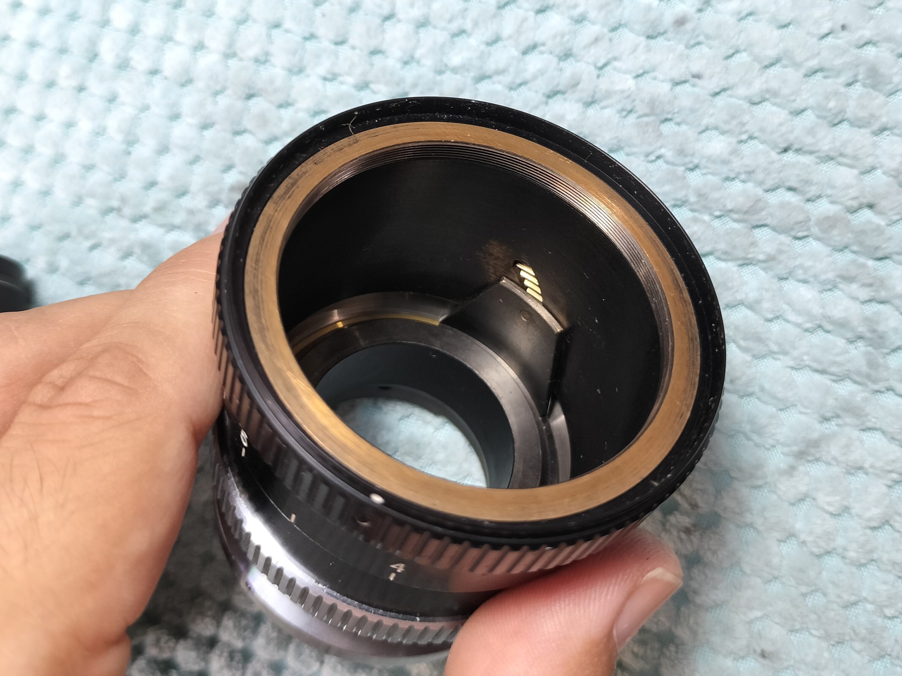 Nikon Nikkor P.C 10.5cm F/2.5 Sマウントの分解｜フィルムカメラ修理