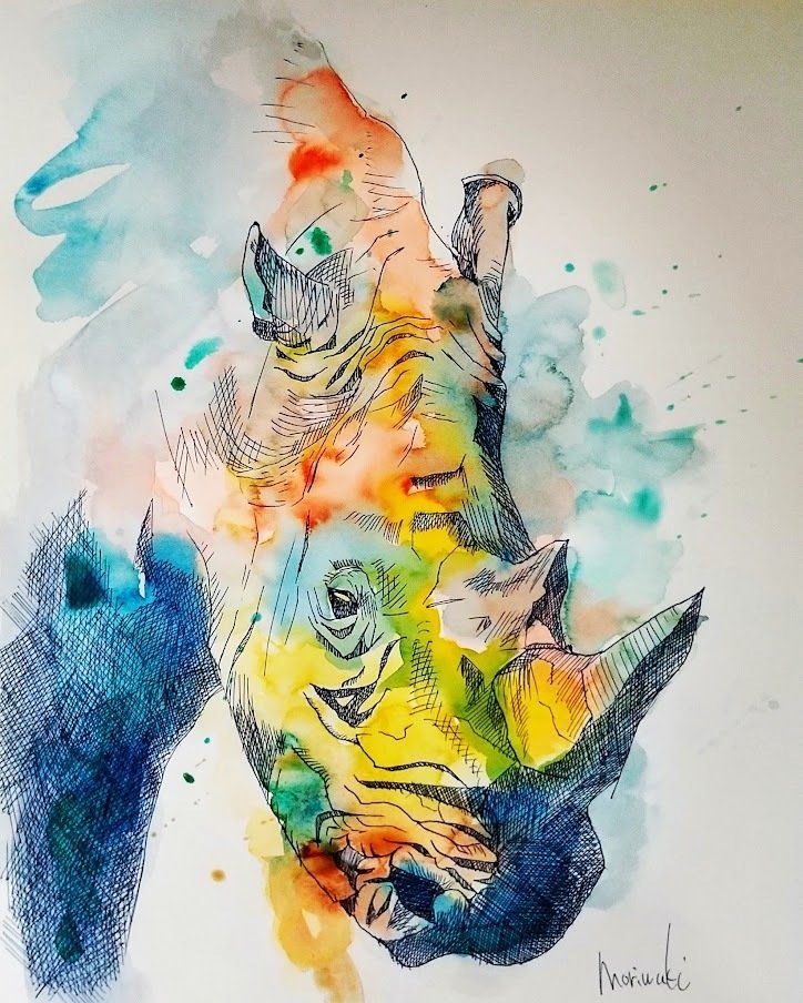 オイルパステル】得意だと思っていた動物画が全然上手くいかなかった話