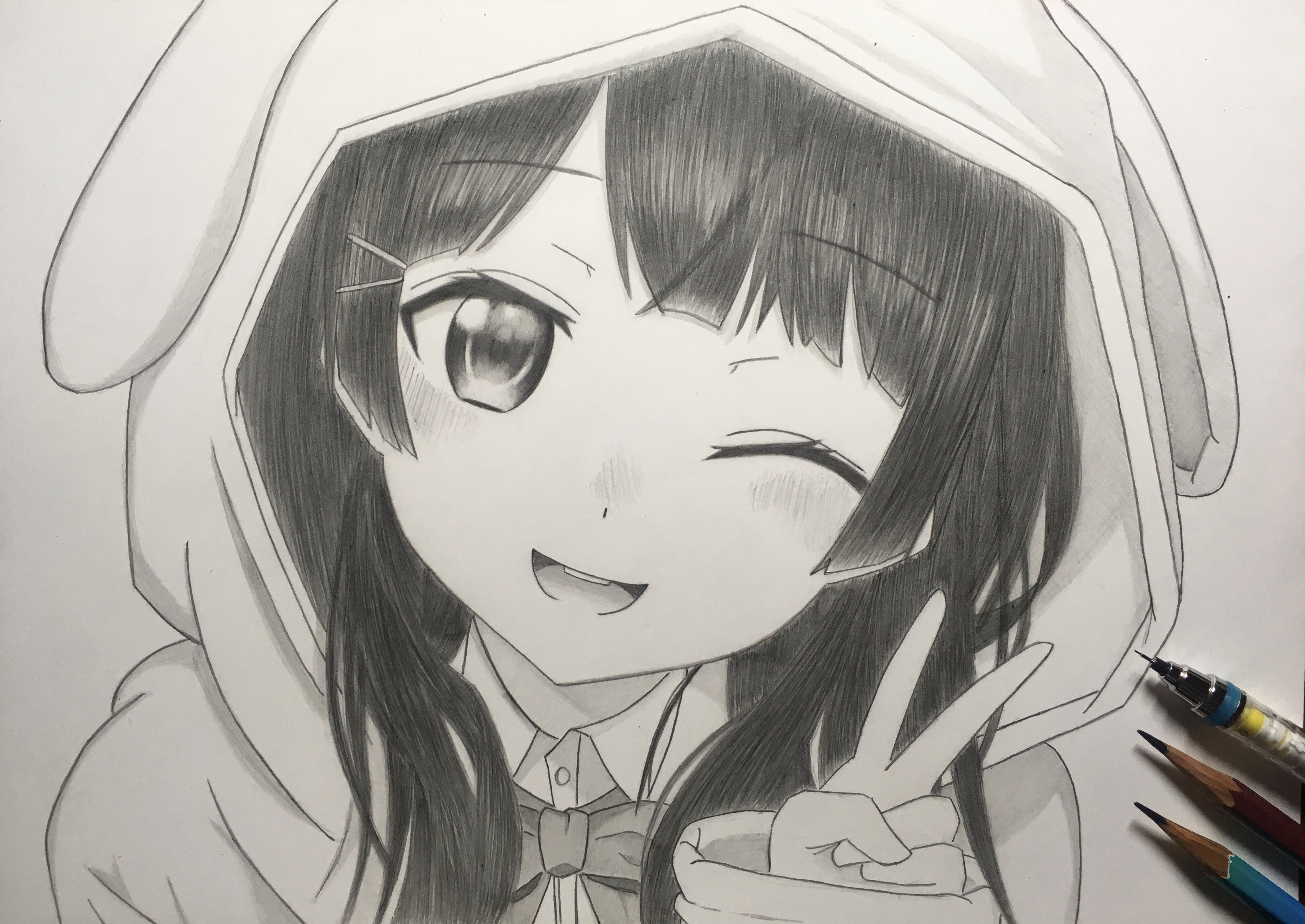 アナログイラストをやってた頃の作品まとめ｜のらき