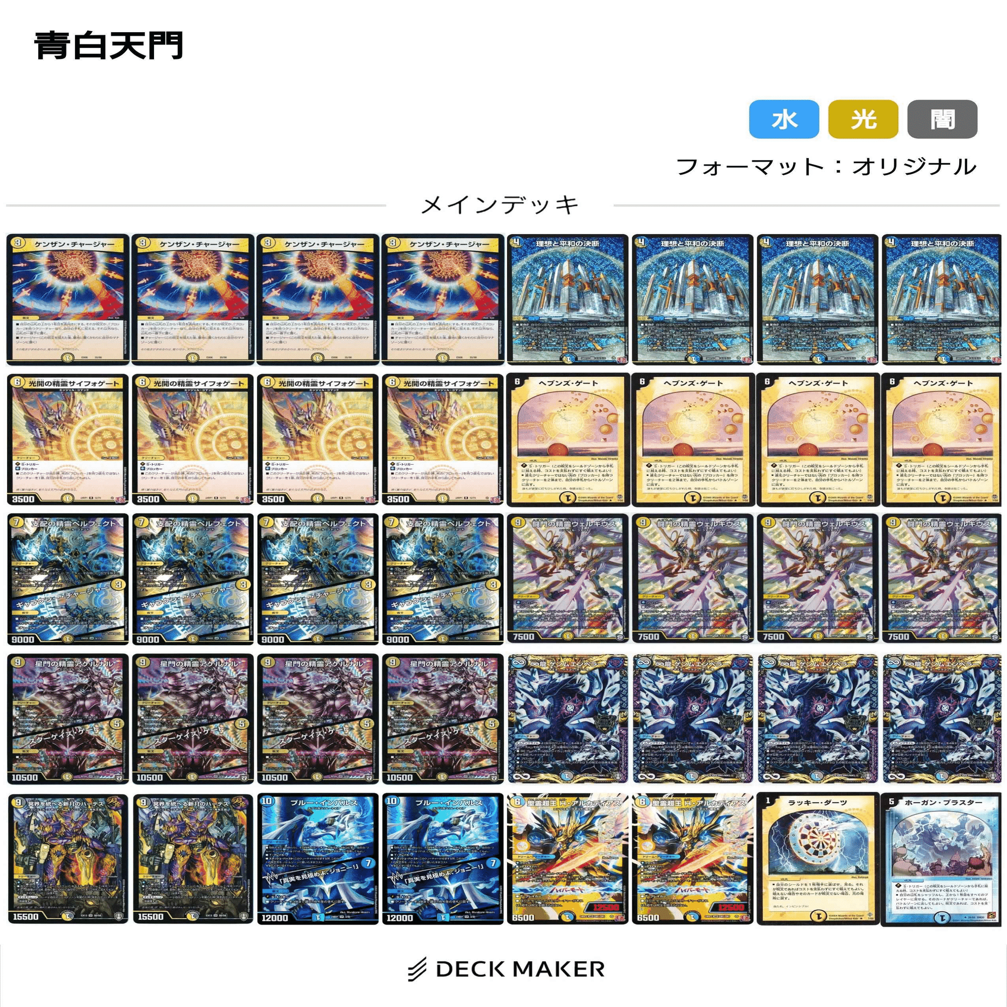 青白天門構築論【個人9-1】｜マカロン