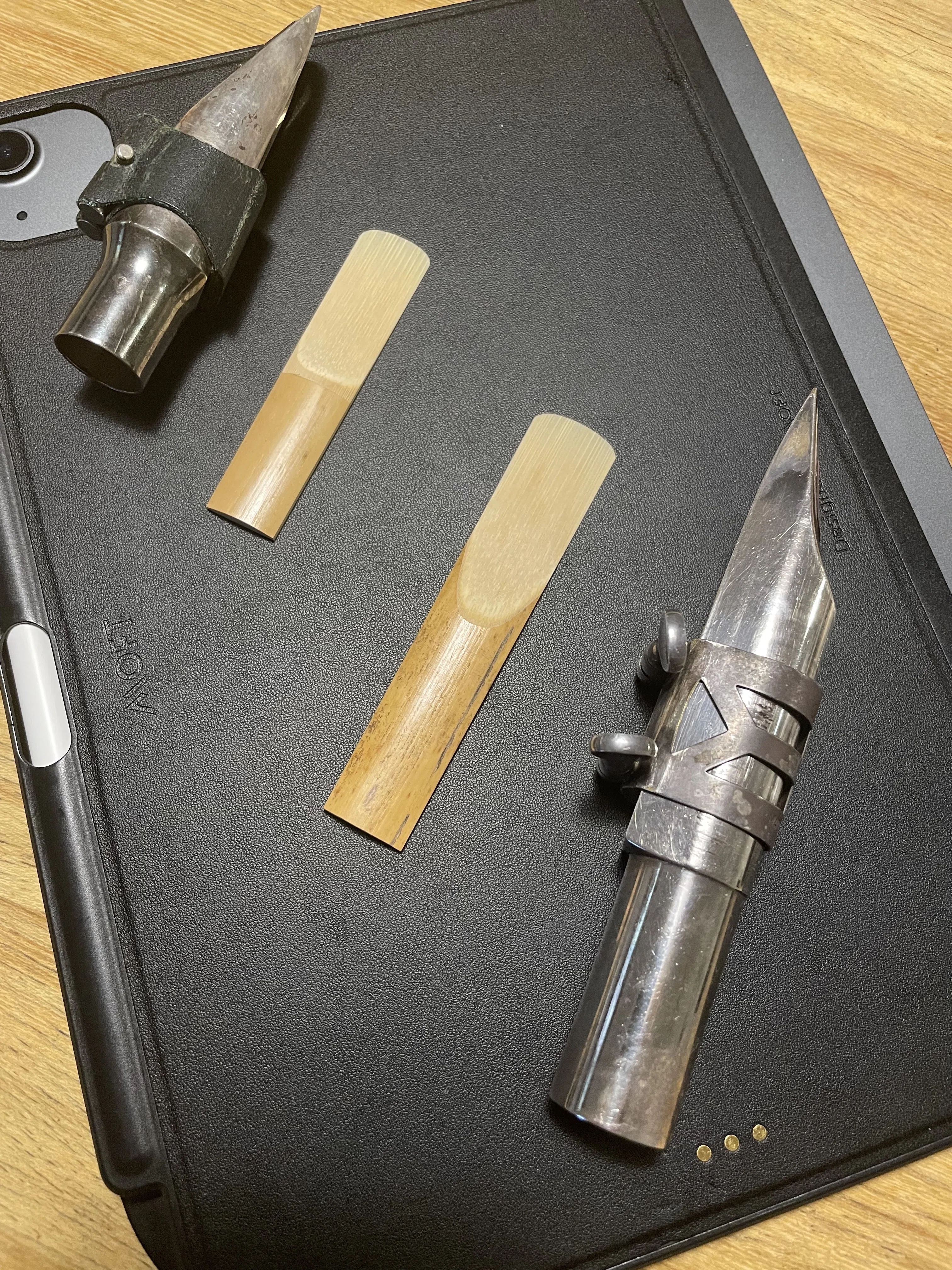 楽器・機材 【値引依頼可】ソプラノサックス 本体 マウスピース リード 