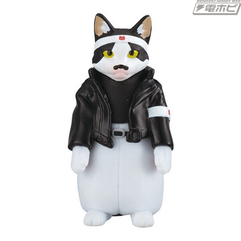 懐かしの「なめ猫」たちがガシャポンフィギュア化！又吉やみけ子