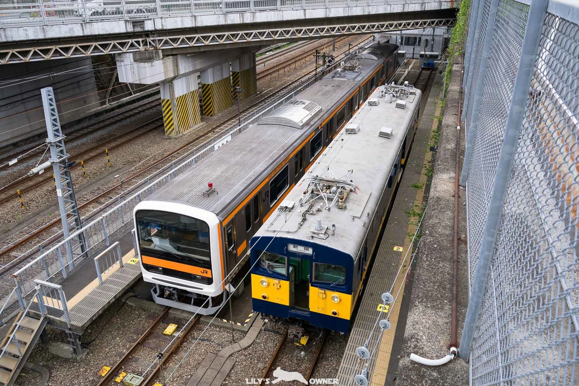 リニューアル前の青梅鉄道公園と新秋津のクモヤ145訓練車｜UnderTree