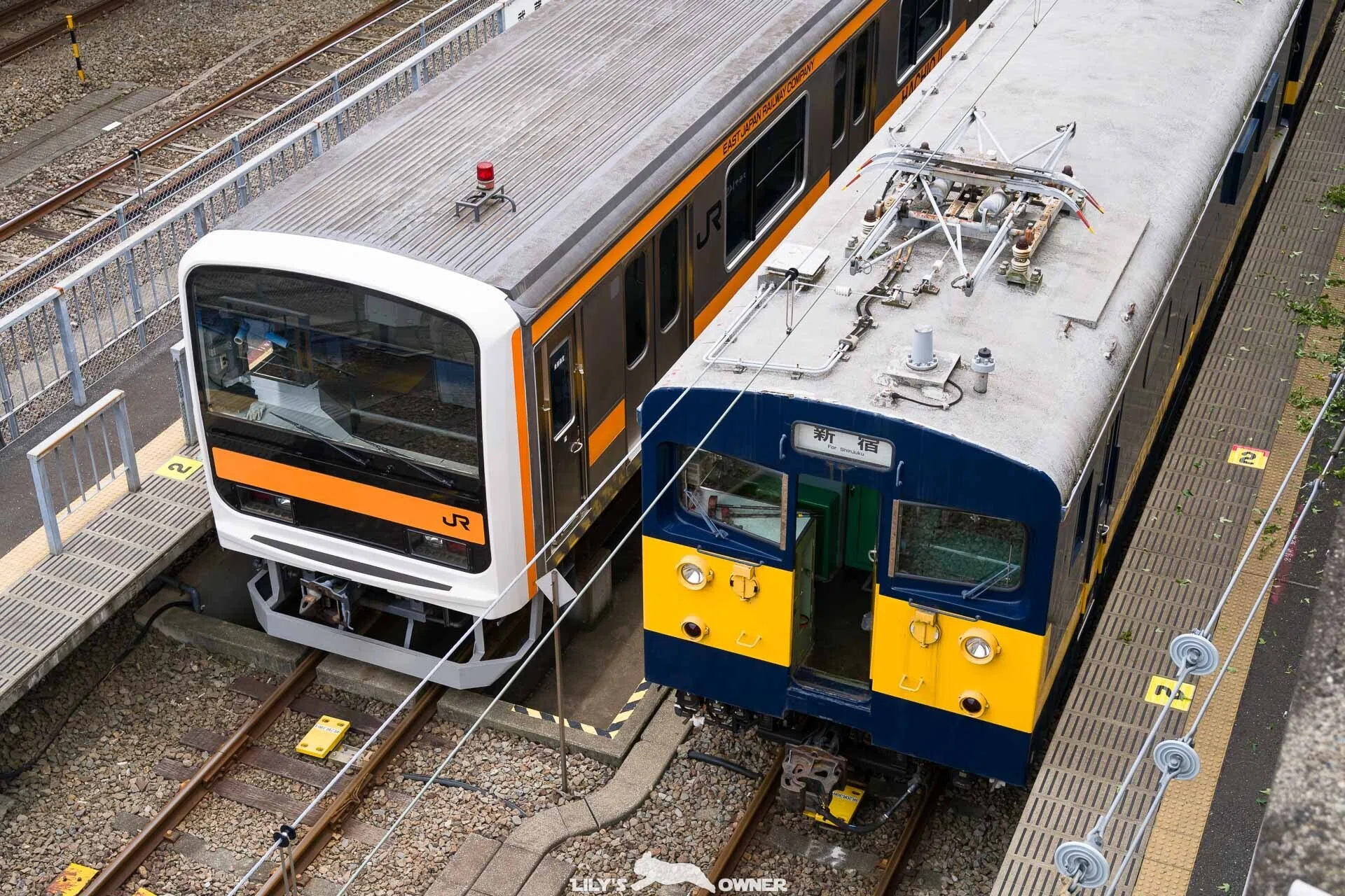 リニューアル前の青梅鉄道公園と新秋津のクモヤ145訓練車｜UnderTree