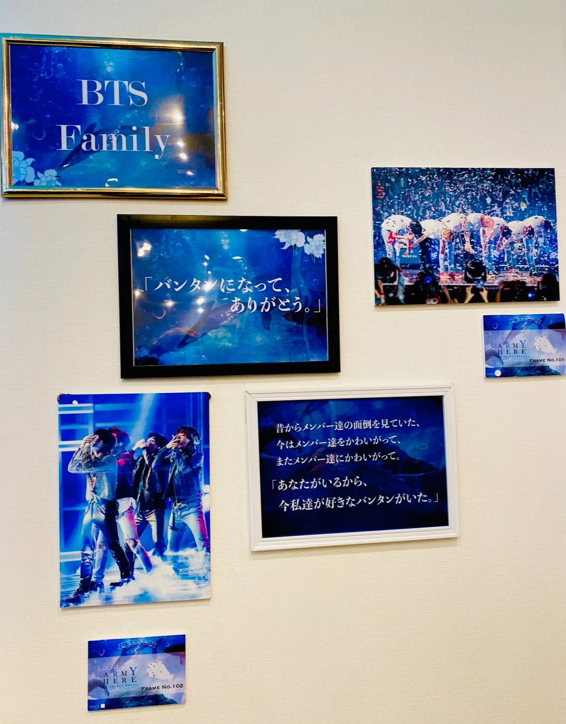 BTS JIN ジン おぞまし マスター マスタニム 額縁 フレーム