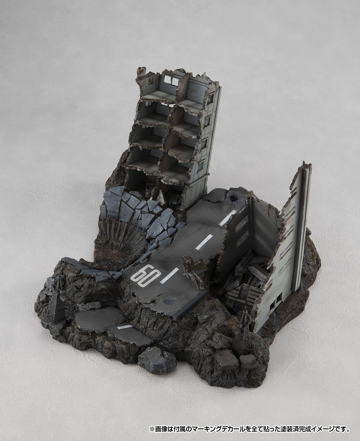 機動戦士ガンダム』RMS ニューヤーク市廃墟がお求めやすい未塗装半完成