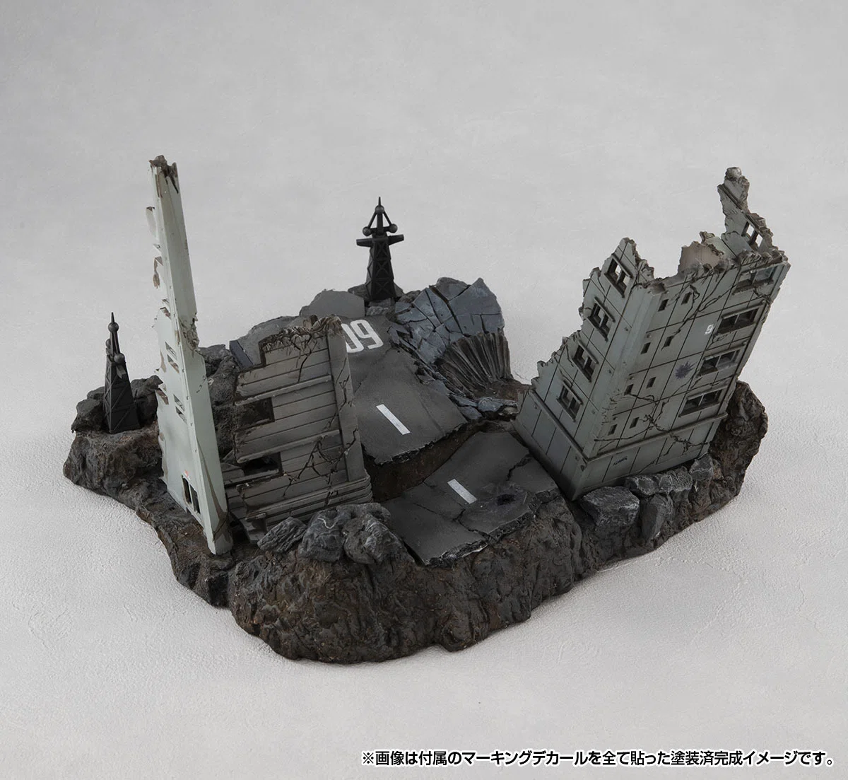 機動戦士ガンダム』RMS ニューヤーク市廃墟がお求めやすい未塗装半完成