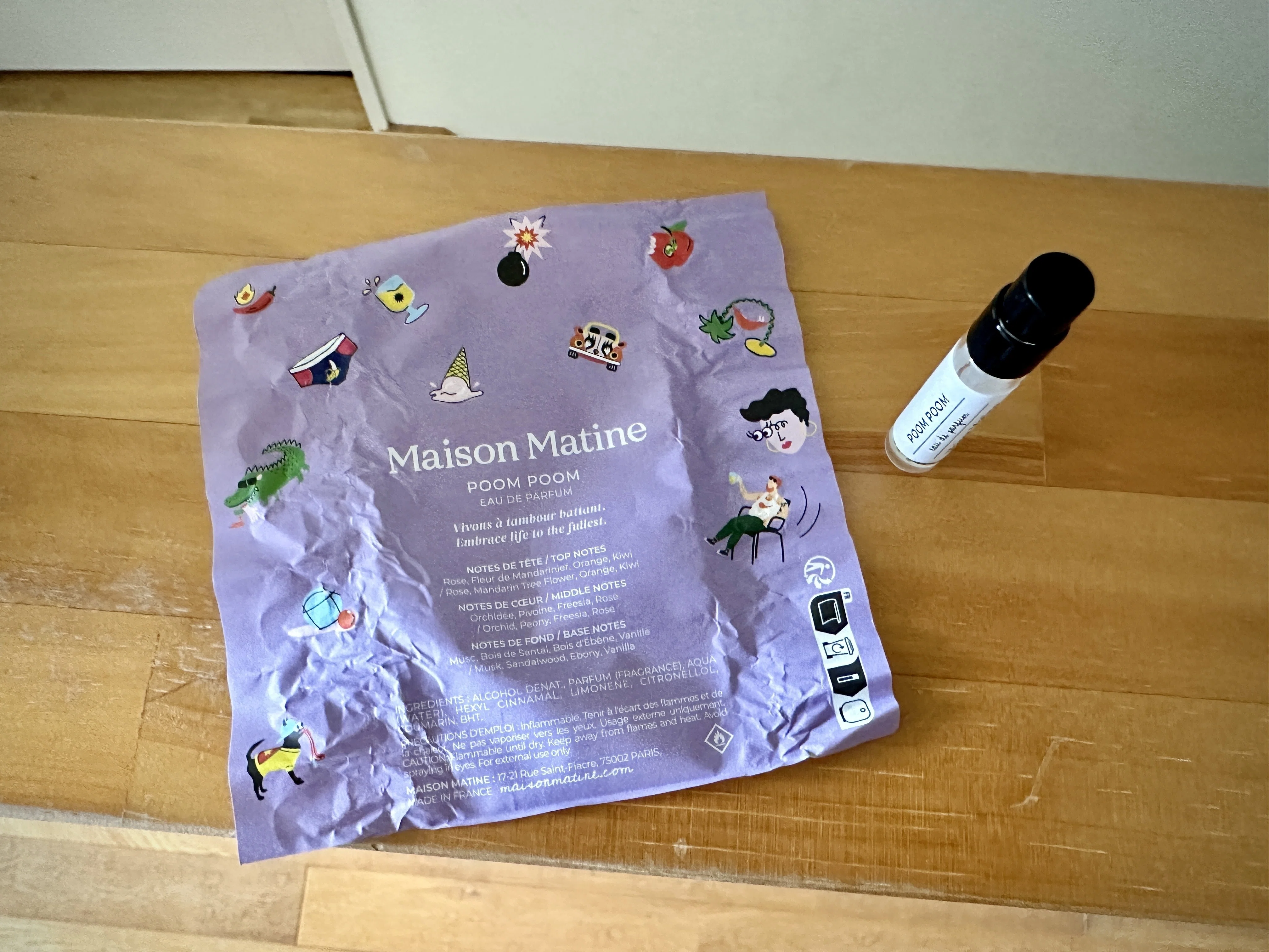 ☆一番人気の香り☆Maison Matine メゾンマティン香水 プンプン ☆一番人気の香り☆Maison Matine メゾンマティン香水 プンプン