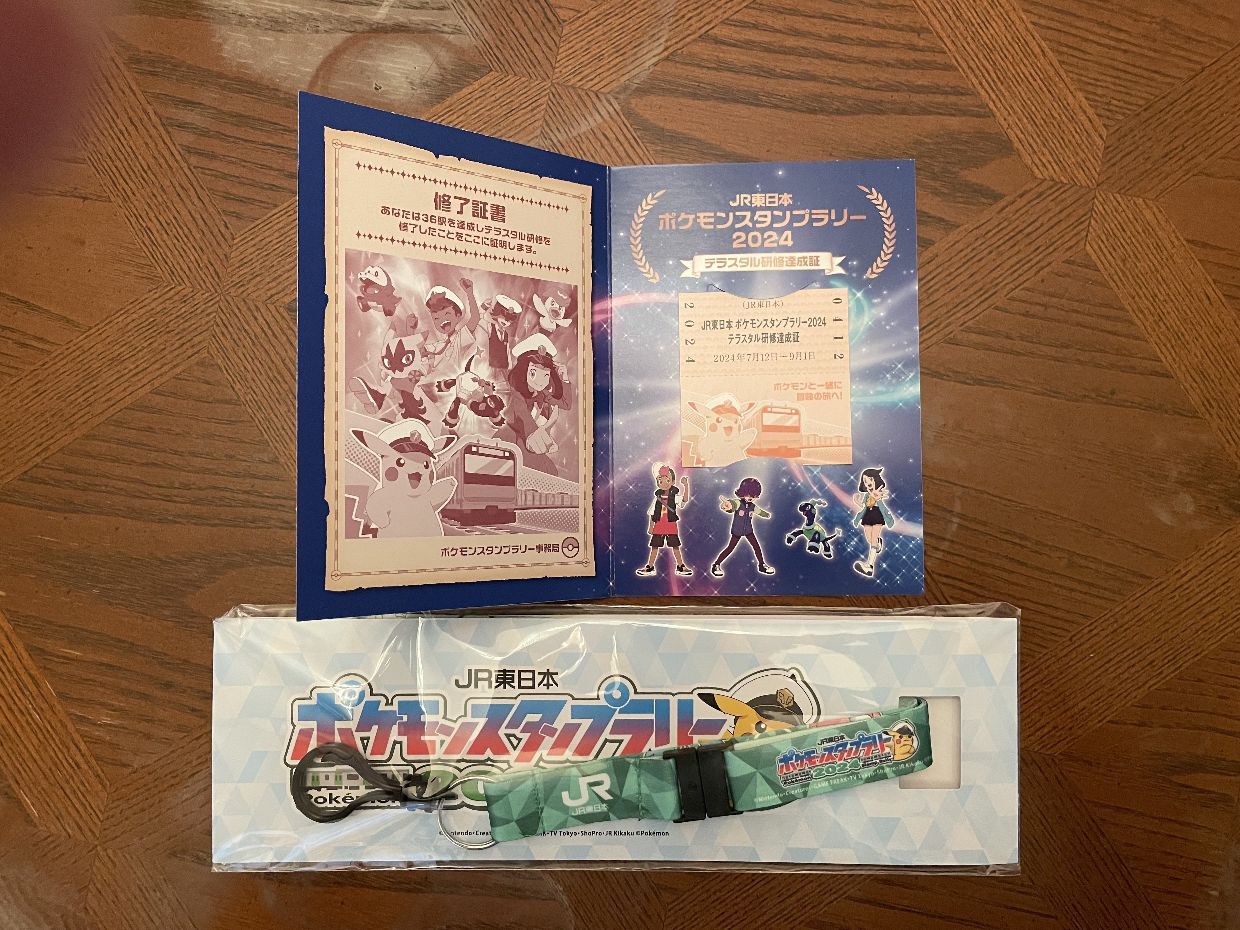 ポケモンスタンプラリー　36駅及び新幹線駅達成賞 首都圏36駅＆新幹線で開催！JR東日本 ポケモンスタンプラリー2024