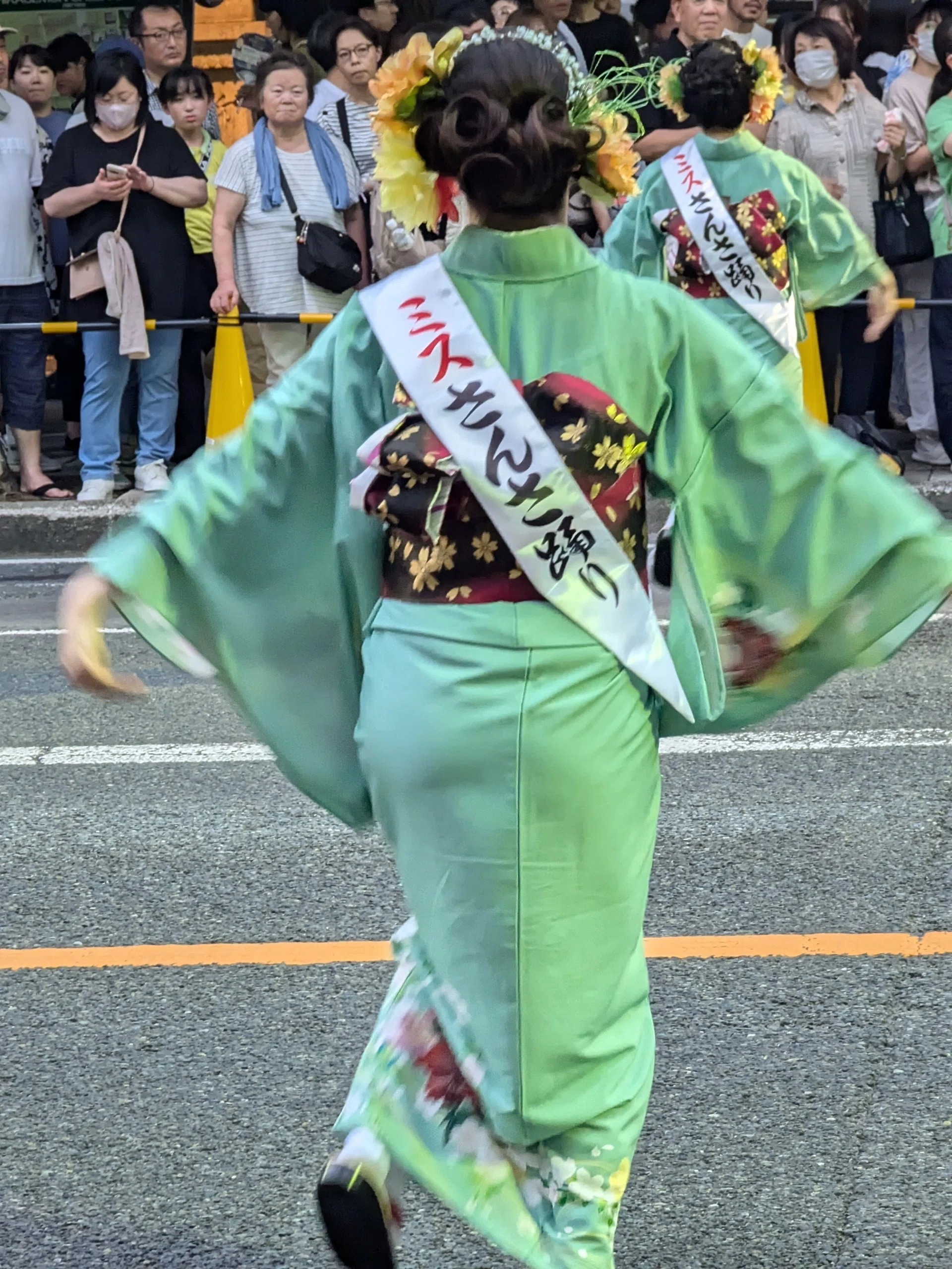 さんさ踊りツアー2024③さんさ踊りパレード｜少佐のノオト