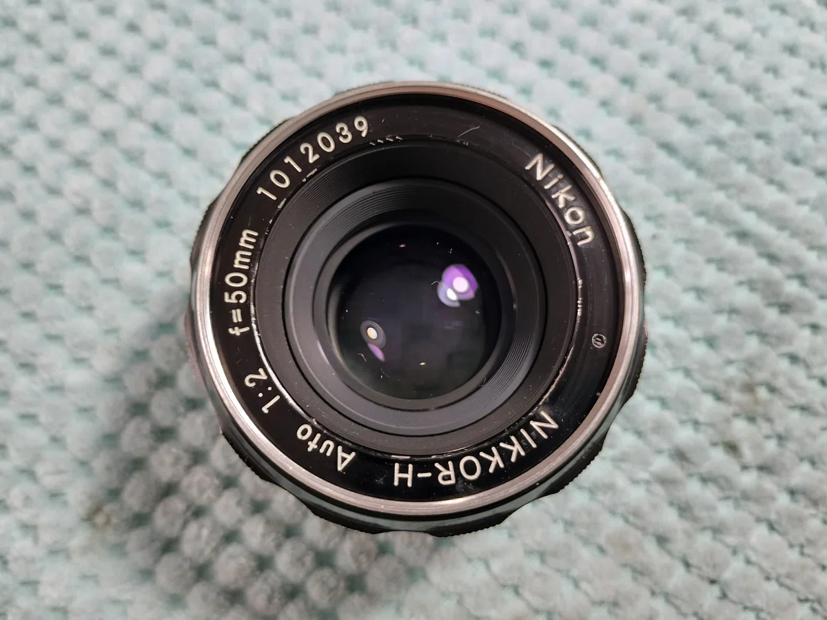 Nikon Nikkor-H 50mm F/2の分解｜フィルムカメラ修理のアクアカメラ