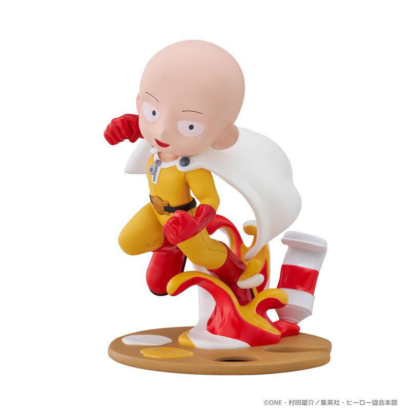 ワンパンマン』サイタマとジェノスがデフォルメフィギュア