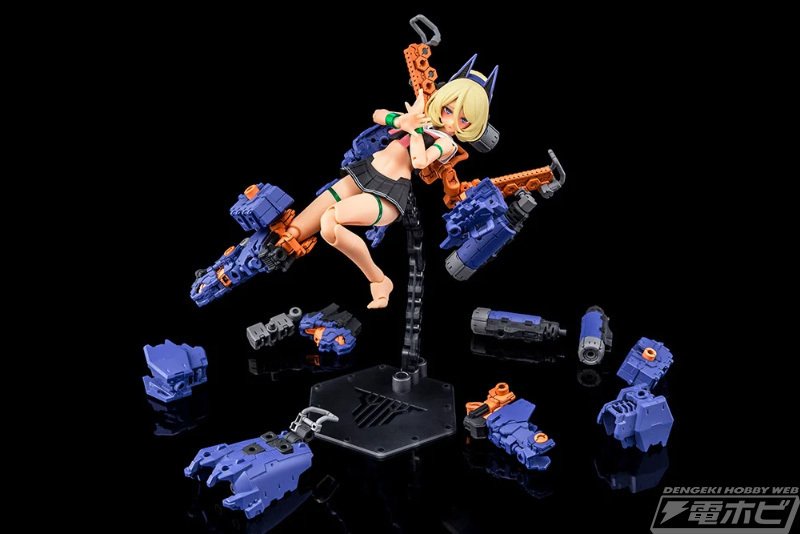 成形色を変更した夜戦型!『メガミデバイス』BUSTER DOLLタンク 成形色を変更した夜戦型!『メガミデバイス』BUSTER DOLLタンク