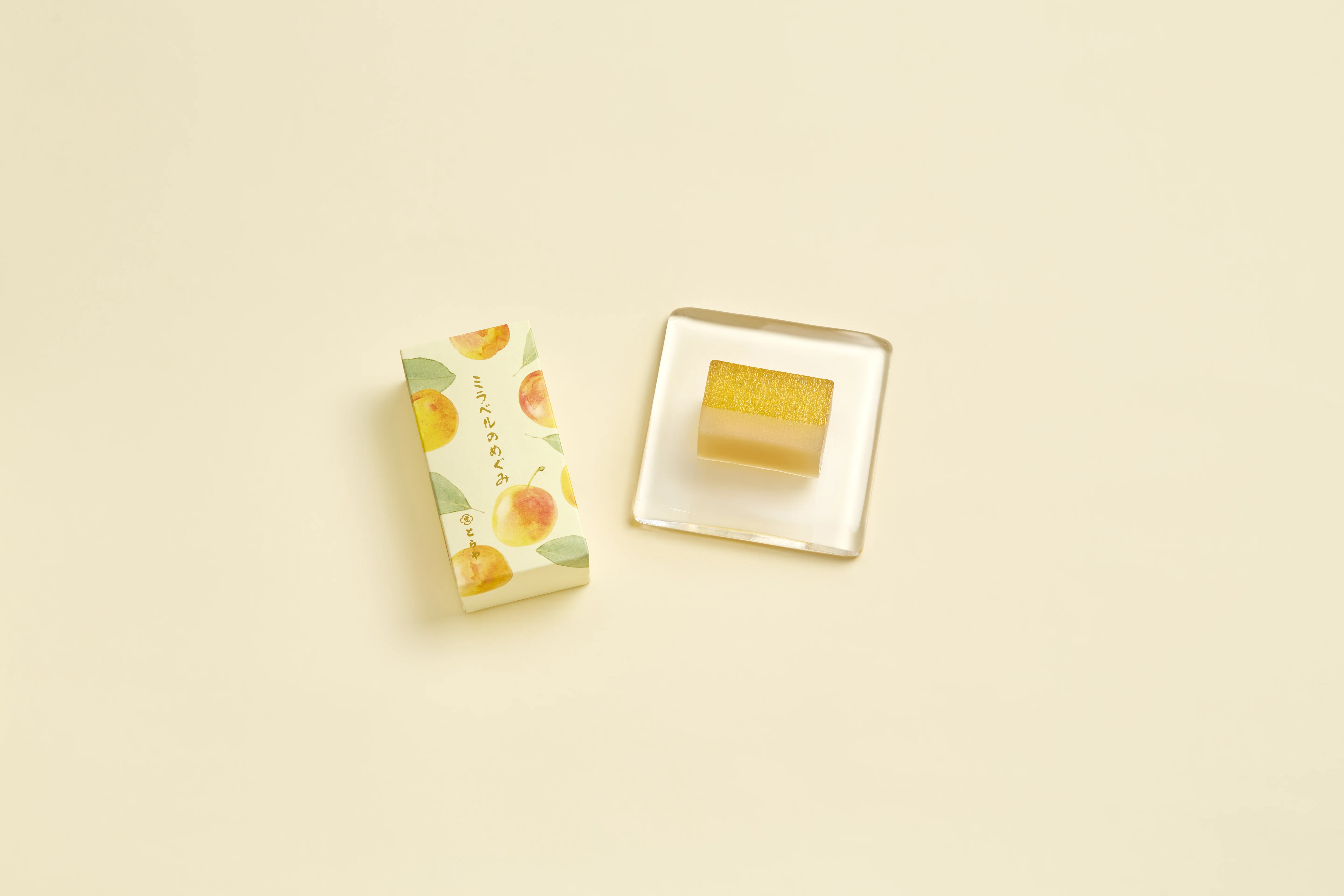 とらや限定ミラベルのめぐみ水羊羹/SIROCCOシロッコスイス発最高級紅茶 とらや 仏名産の果物「ミラベル」を生かした羊羹｜菓子食品新聞 on note