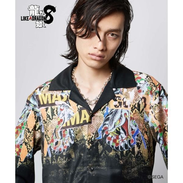 龍が如く8』とファッションブランド「glamb」がコラボレーション