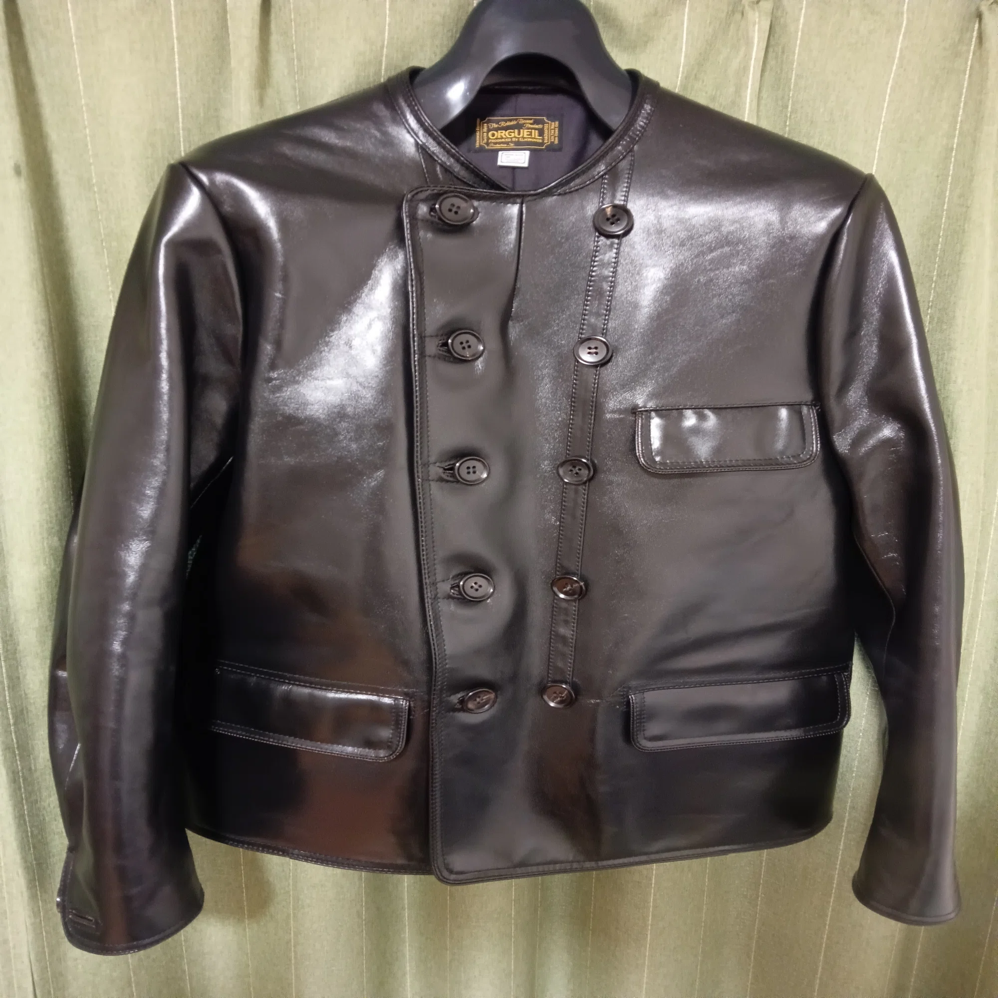 ORGUEIL OR-4245 Double Leather Jacket｜世界の革ジャン集