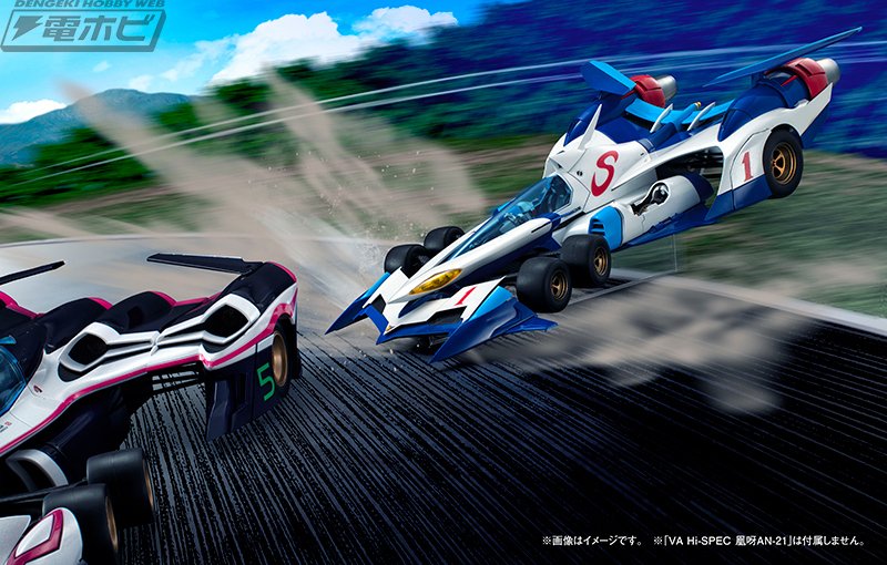 サイバーフォーミュラSIN』νアスラーダAKF-0/Gがメカニカル作画 サイバーフォーミュラSIN』νアスラーダAKF-0/Gがメカニカル作画