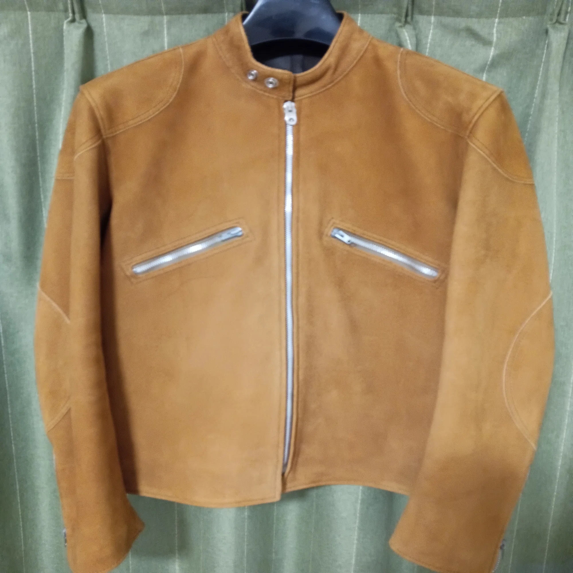 ADDICT CLOTHES AD-05 CLUBMAN JACKET ディアスキン・マスタード｜世界 