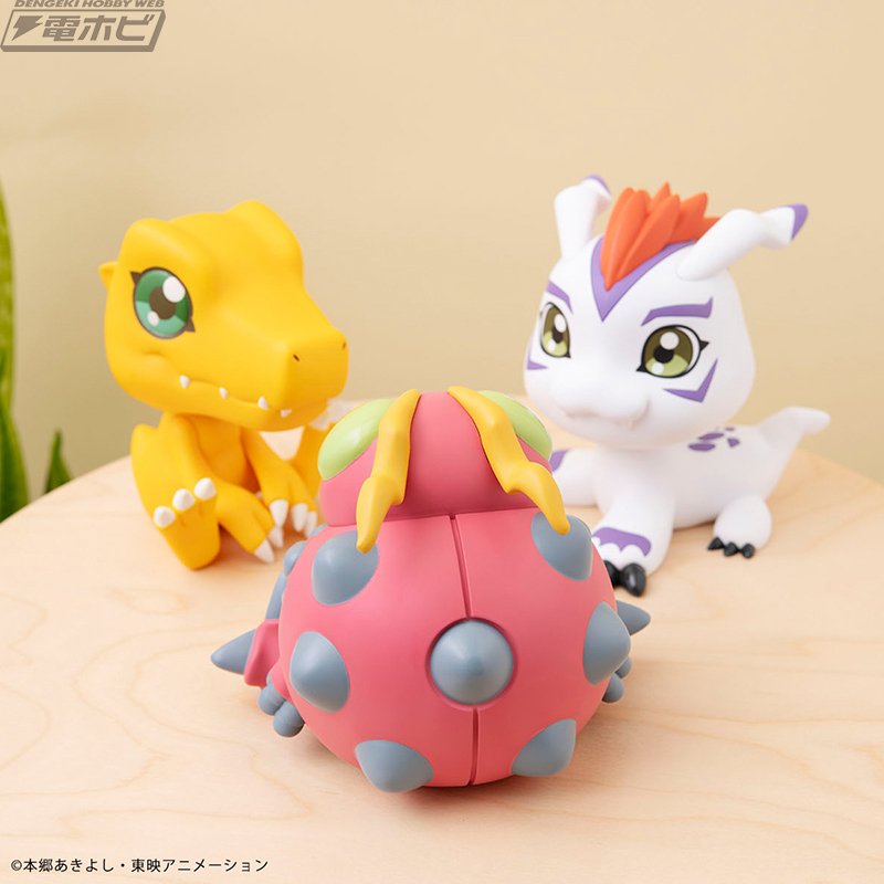 るかっぷ」シリーズに『デジモンアドベンチャー』テントモン
