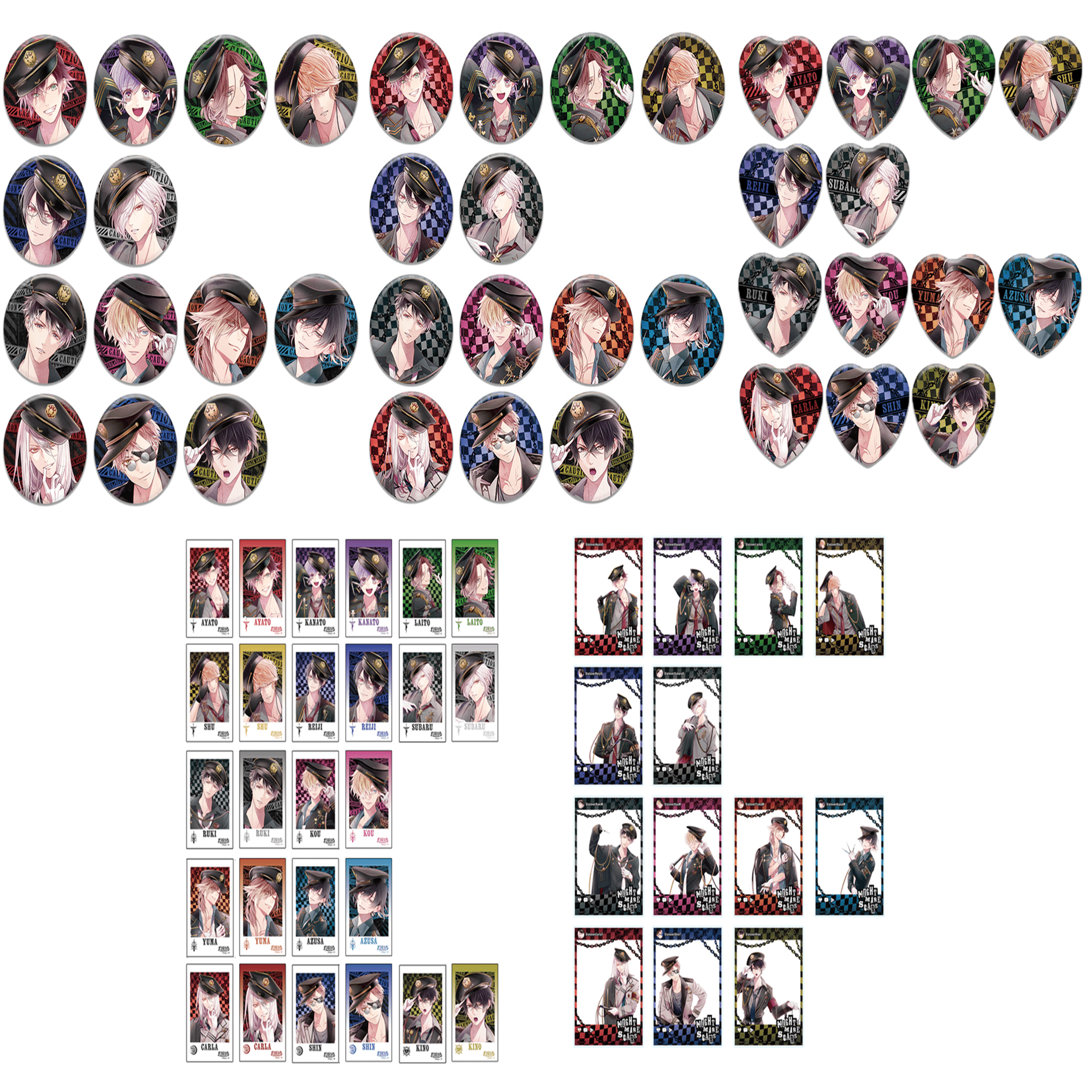 🌹DIABOLIK LOVERS🌹 NIGHTMARE SCARS グッズ発売!! ｜Rejet official