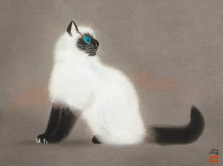 加山又造】 木版画 「猫」 査定 鑑定 買取 致します｜井浦歳和 ロイド