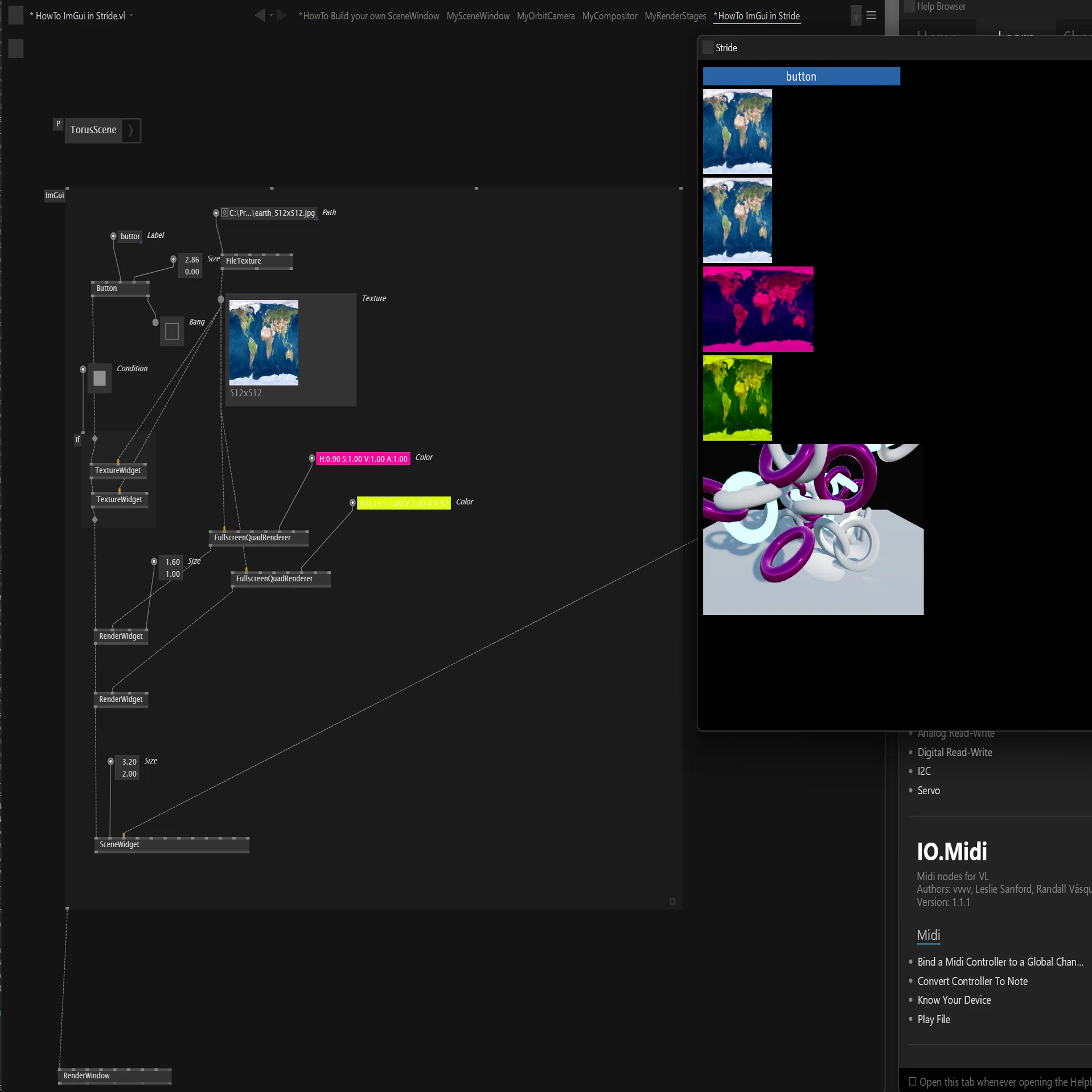 vvvv gamma入門 - 9 GUI｜aoi