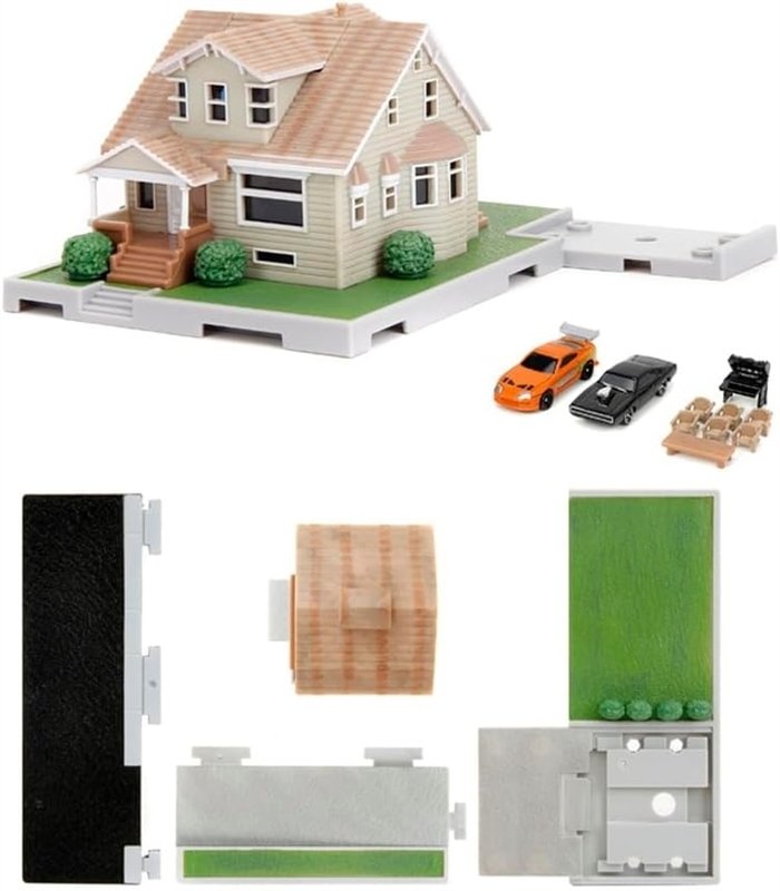 JADA TOYS ワイルドスピード ドムハウス Jada JADA TOYS ナノ ワイルドスピード トレットズハウス