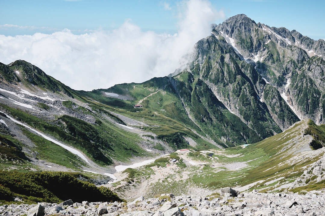 夏の立山から剱岳を歩く｜キーン