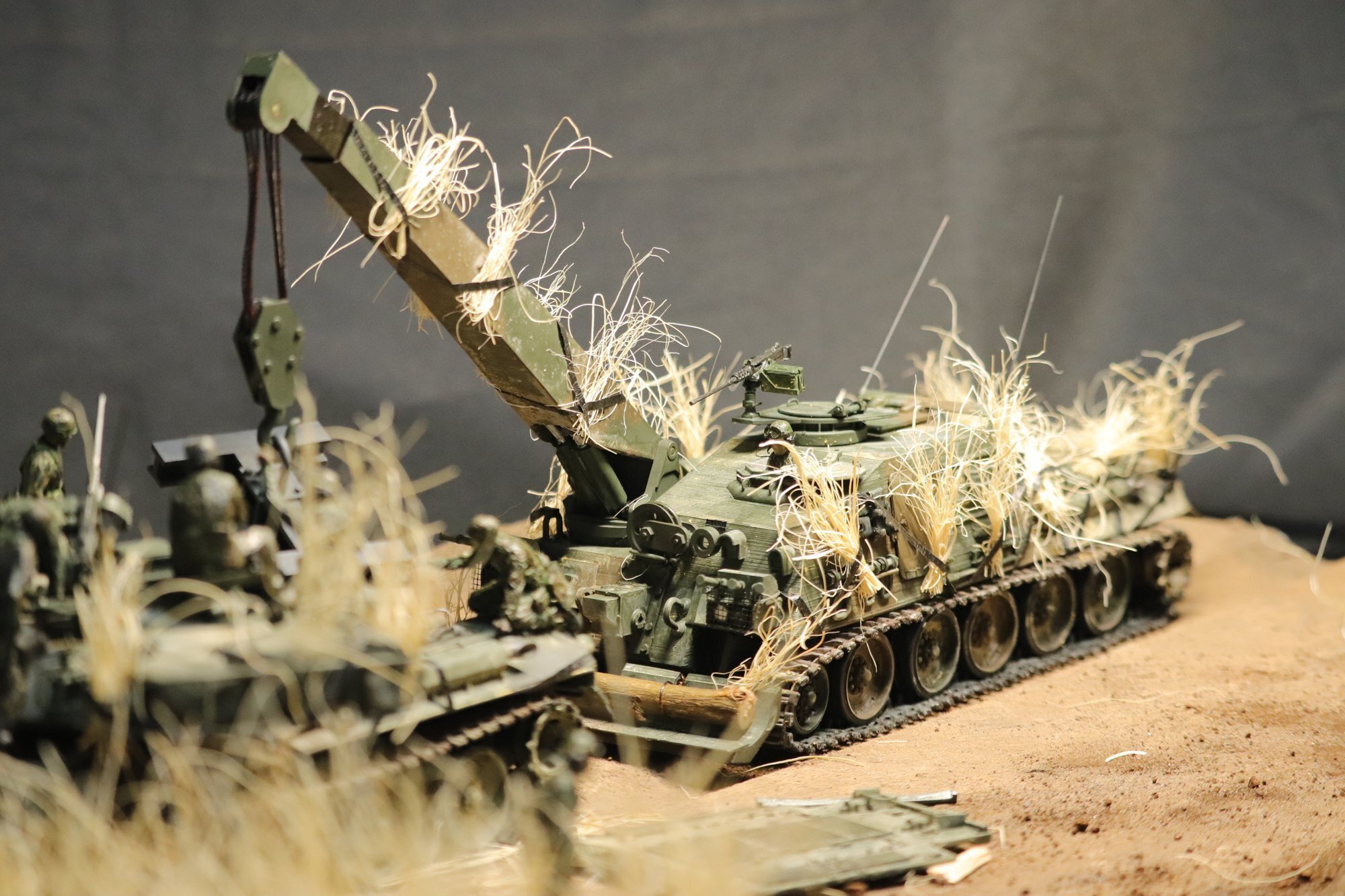1/35 「78式戦車回収車」 製作4|仕事終わりは模型工房 1/35 「78式戦車回収車」 製作4|仕事終わりは模型工房