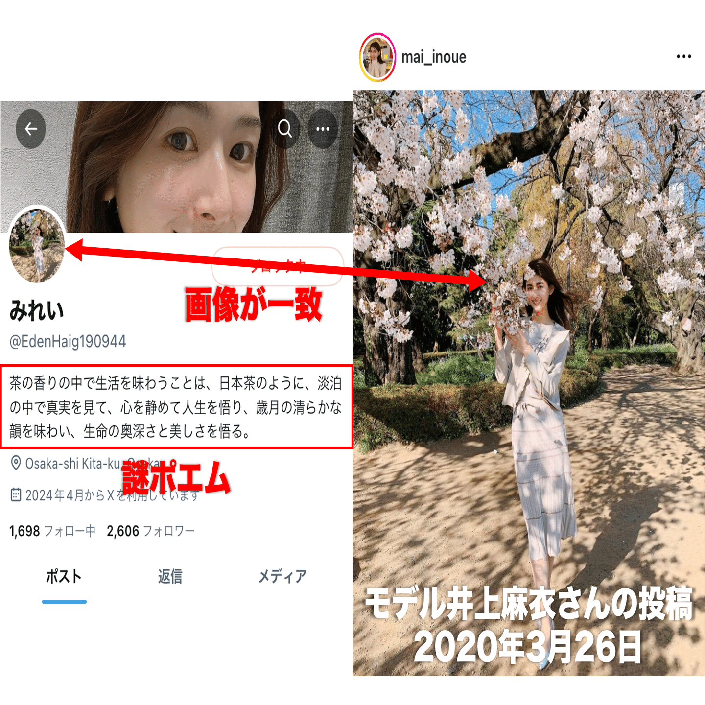 X(Twitter)のお茶界隈での盗用、なりすまし疑惑への注意喚起(Ver.2