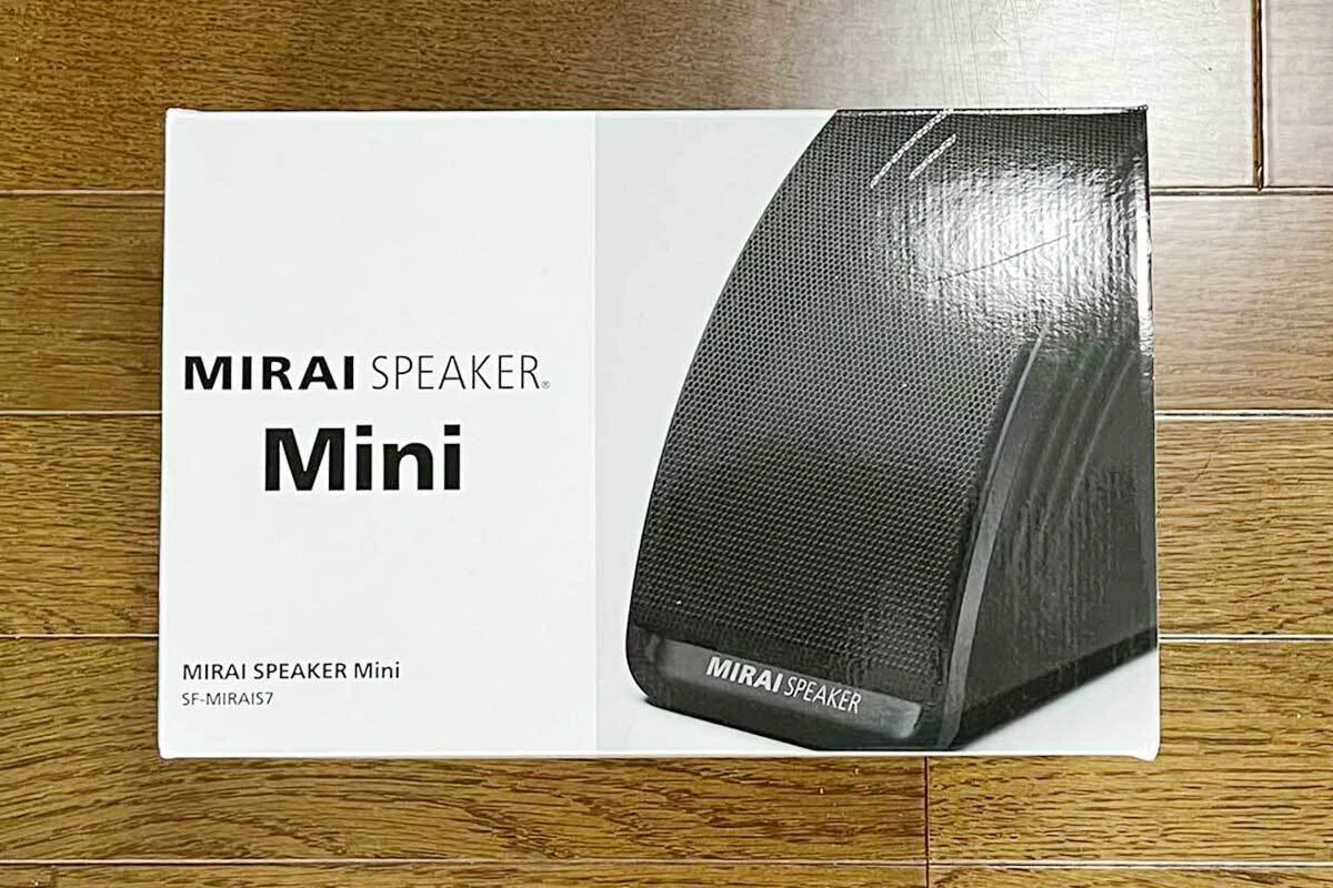 ミライスピーカー ミニ MIRAI SPEAKER Mini ブラック（ミライ 