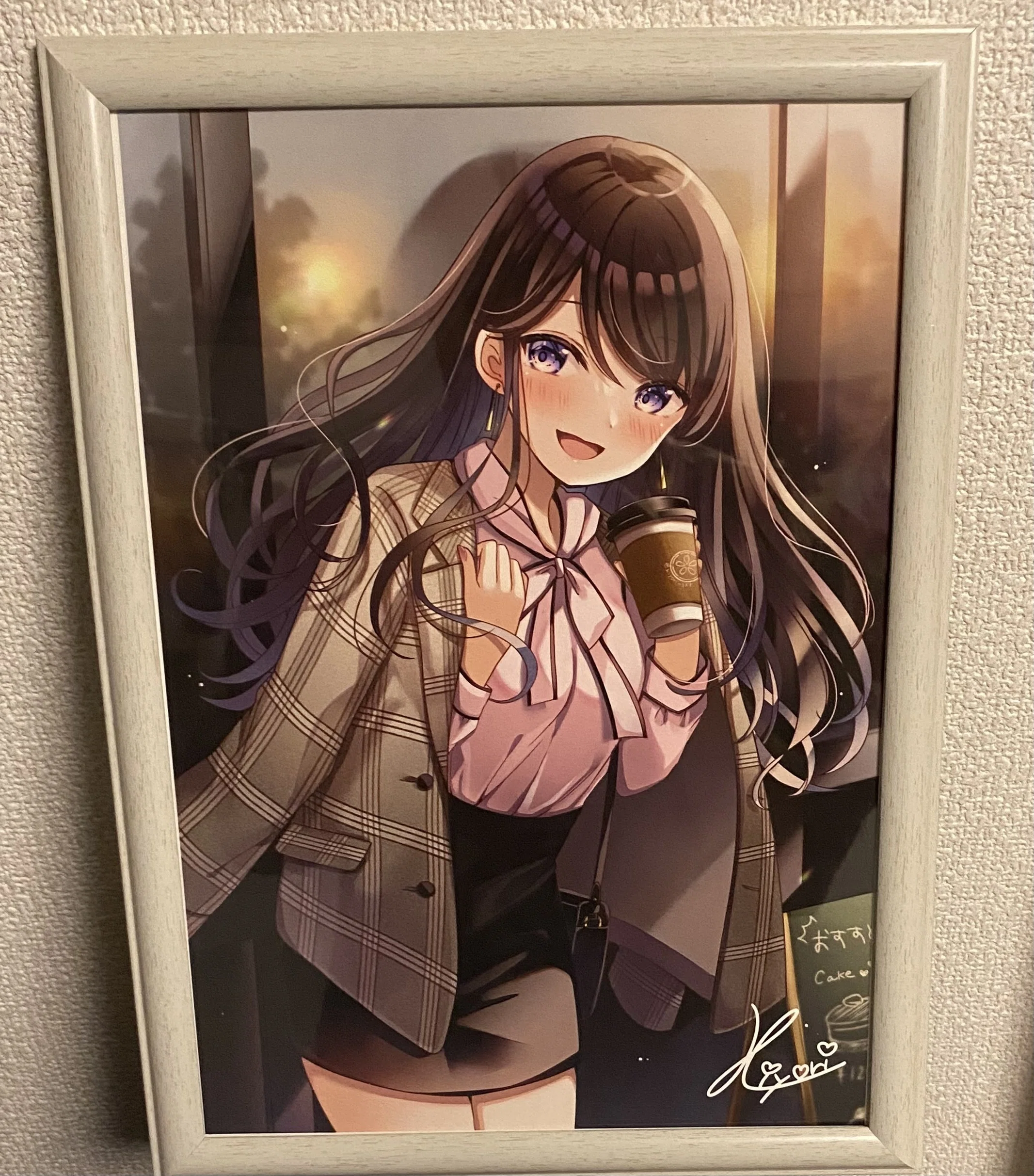 桜 ひより先生の個展 ｢Sakura garden｣に行ってきました🌸｜とわ🪼
