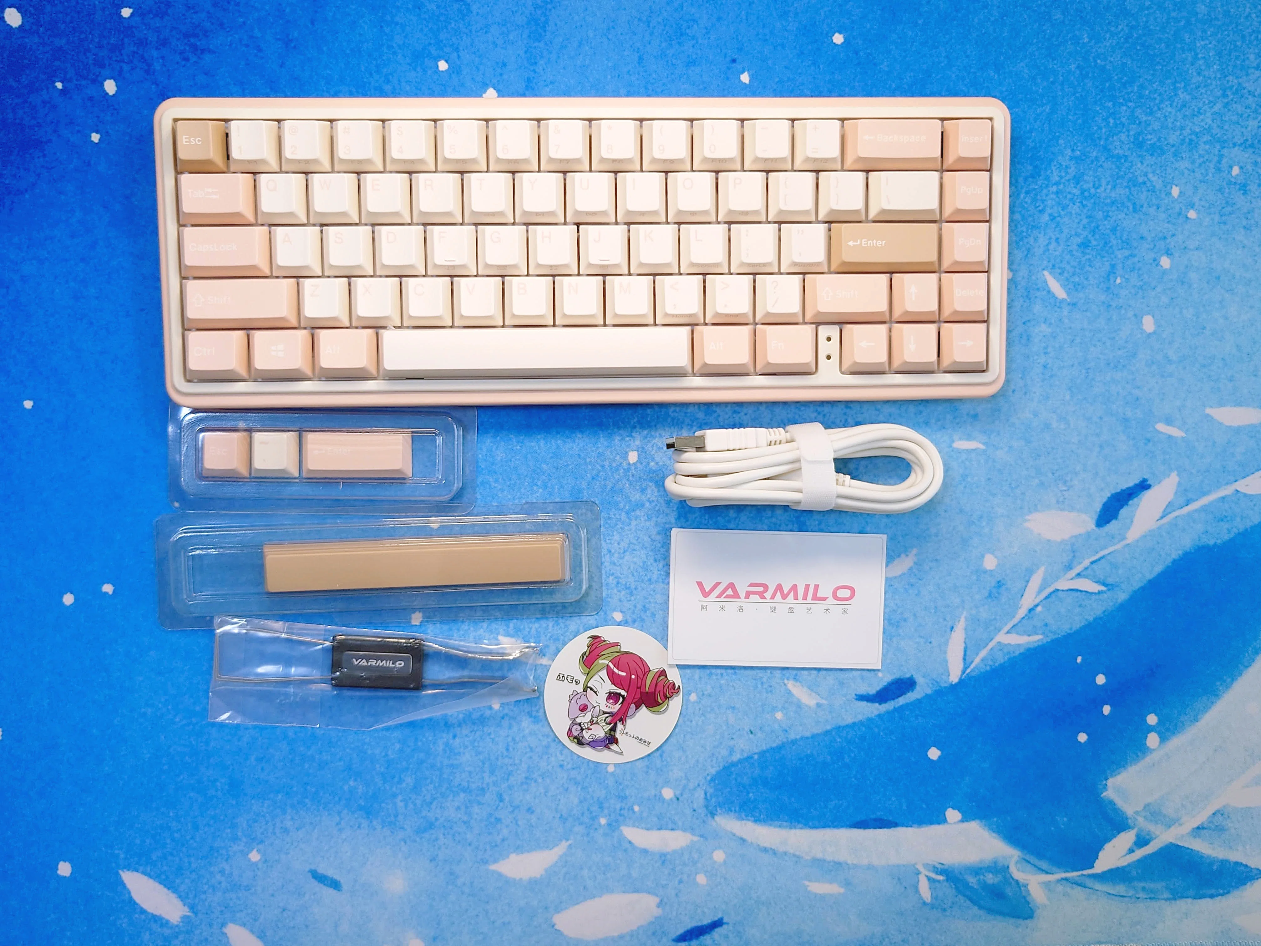 キーボード】 VARMIRO 67 minilo を購入した話｜桔紺ちや