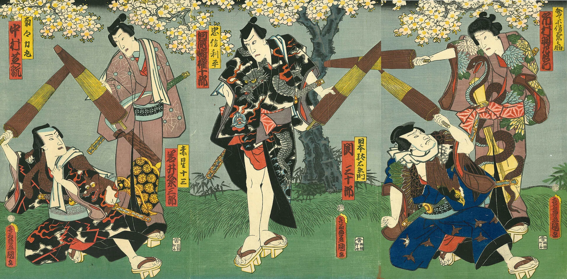 歌舞伎名作撰『白浪五人男』｜meguros