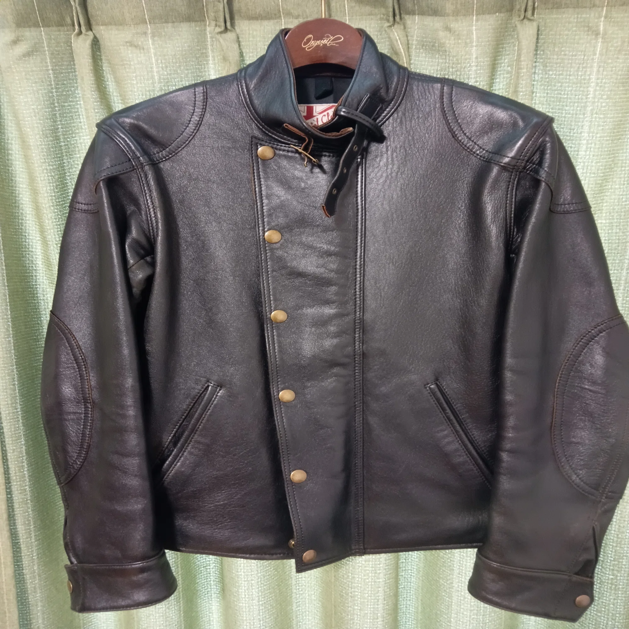 ADDICT CLOTHES AD-09 ULSTER JACKET (シープスキン)｜世界の革ジャン集