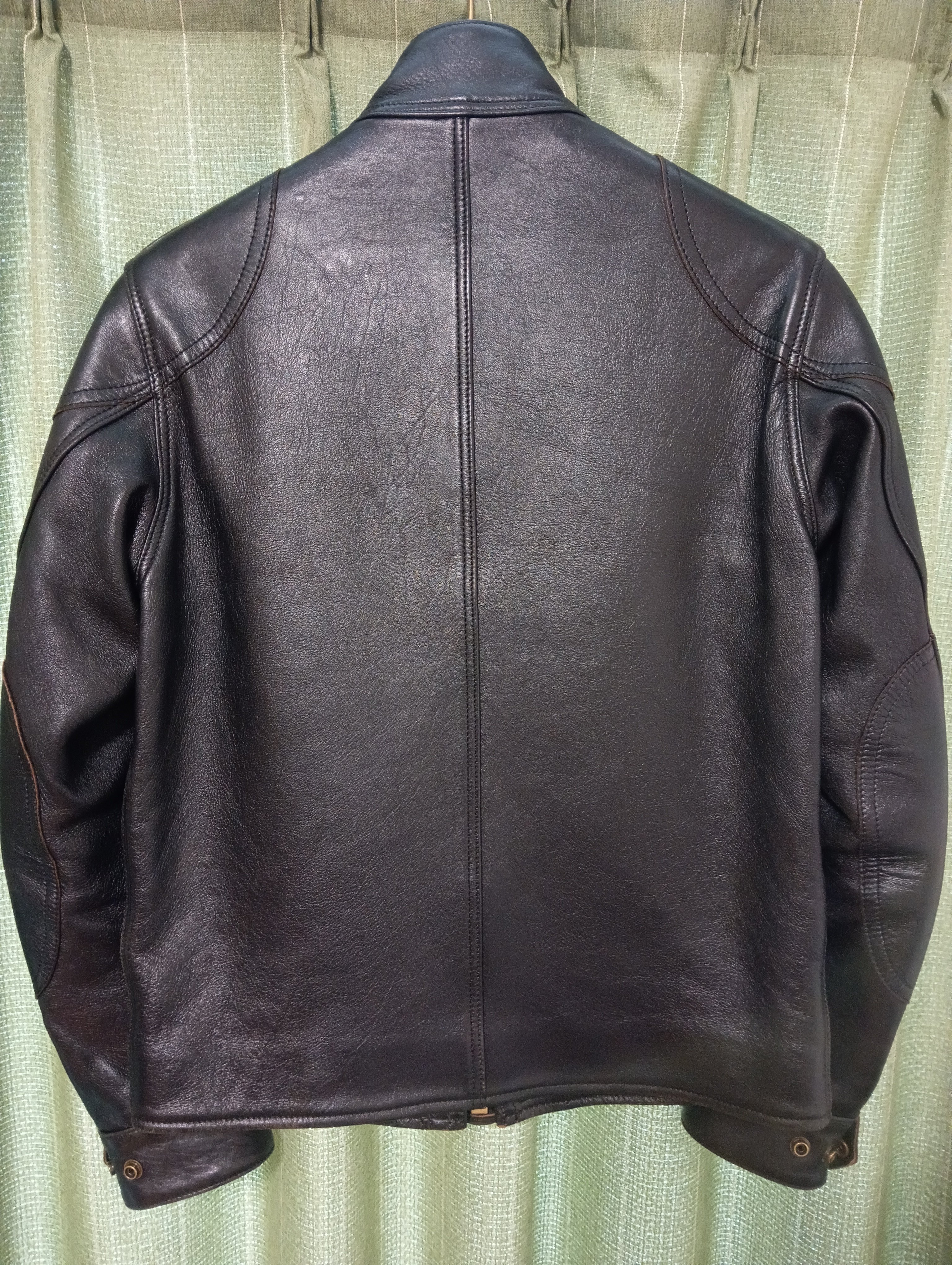 ADDICT CLOTHES AD-09 ULSTER JACKET (シープスキン)｜世界の革ジャン集