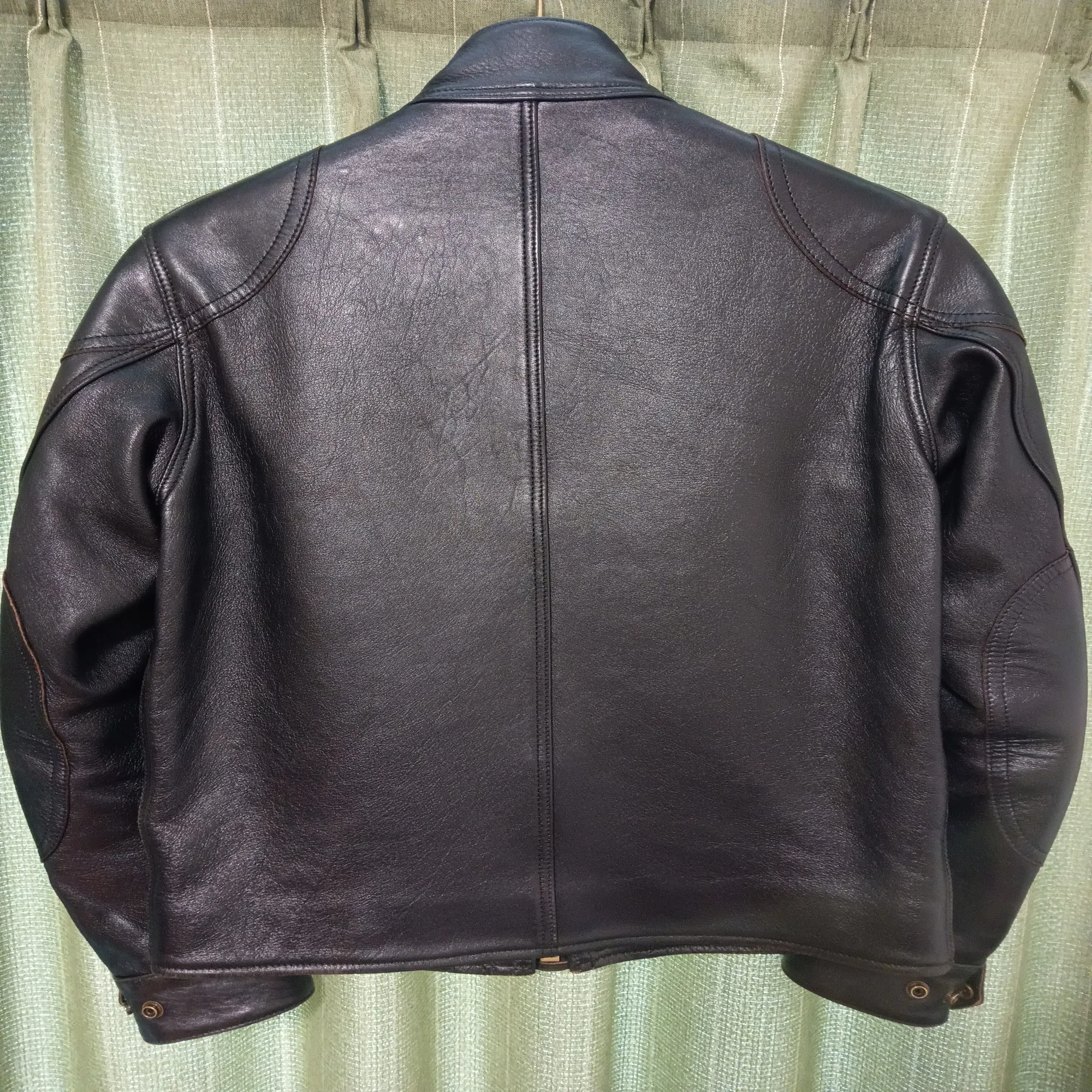 ADDICT CLOTHES AD-09 ULSTER JACKET (シープスキン)｜世界の革ジャン集