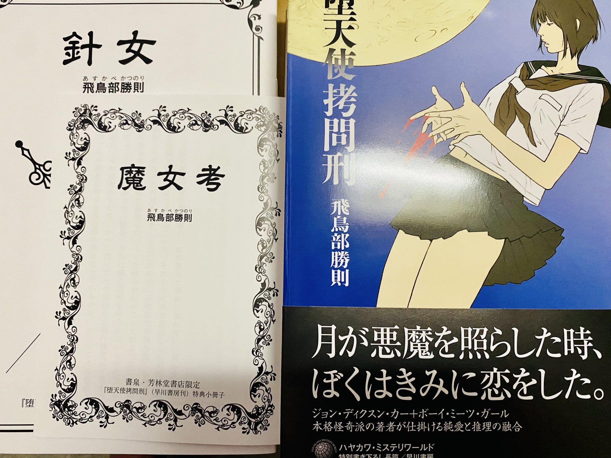 猫又の本のススメ その5『堕天使拷問刑』｜猫又ヨオスケ