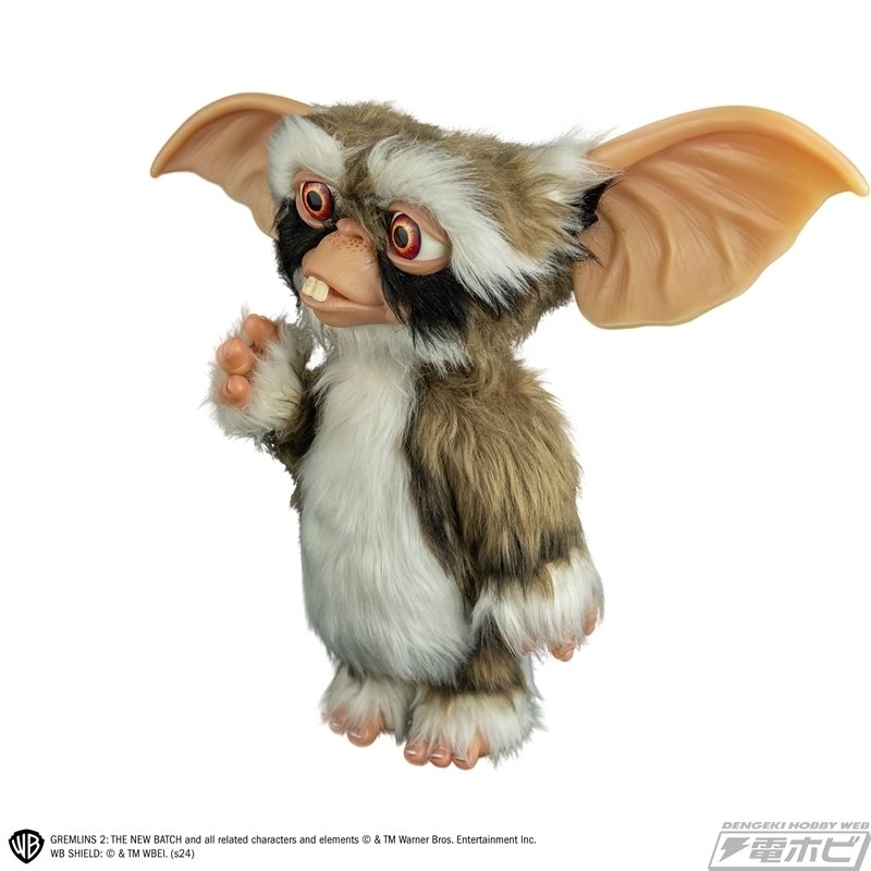 GREMLINSグレムリン　ギズモ　モグワイ マペット100→95 ふわふわな毛並みが超リアル！『グレムリン』の1/1スケール
