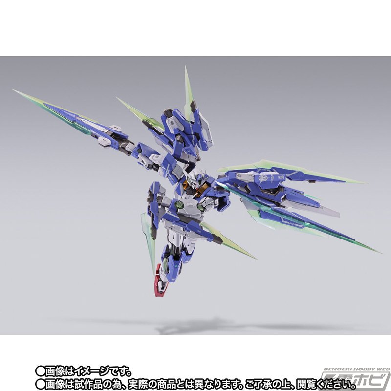 メタルビルド ダブルオークアンタフルセイバー 魂ネイション2024開催記念商品 Amazon | METAL BUILD ダブルオークアンタ フルセイバー 約180