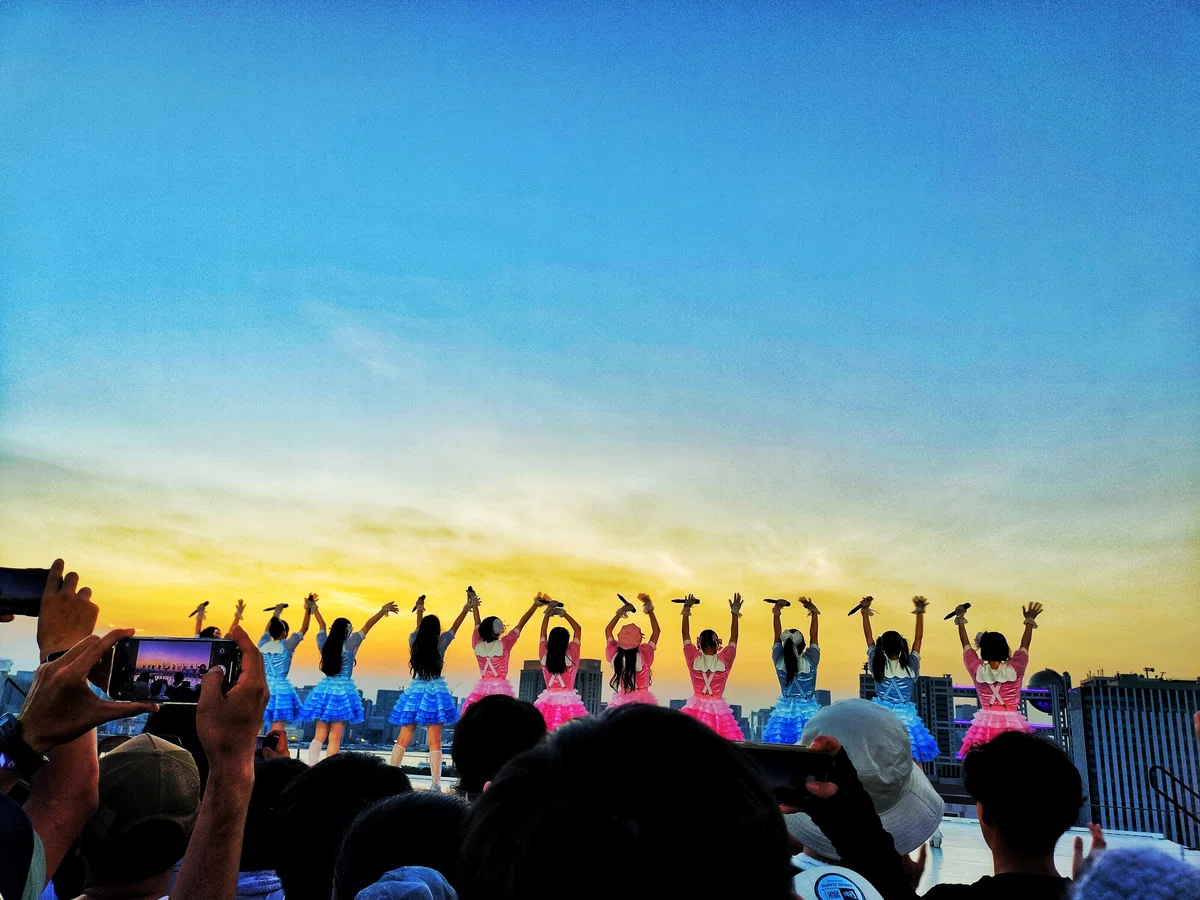 かすテラのSKY STAGE、「青より青く」のラスト