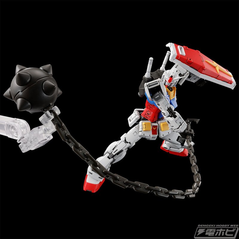 ガンプラ「MG ガンダムストームブリンガー P.F.」と「RG RX-78-2 
