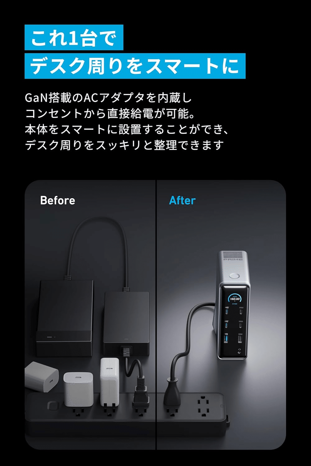 新製品】ドッキングステーションにもついにPrimeが登場