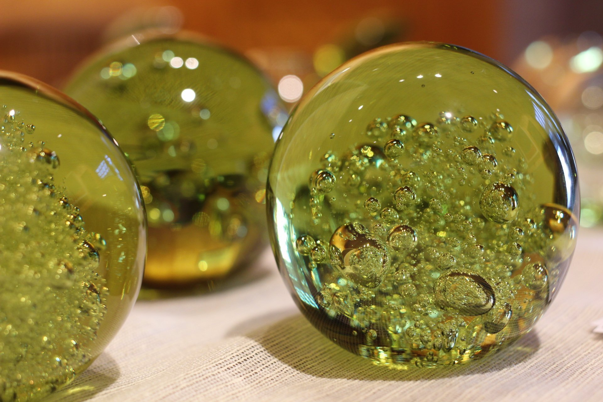 オリーブ色の天然ガラス｜1Kキッチンごはん