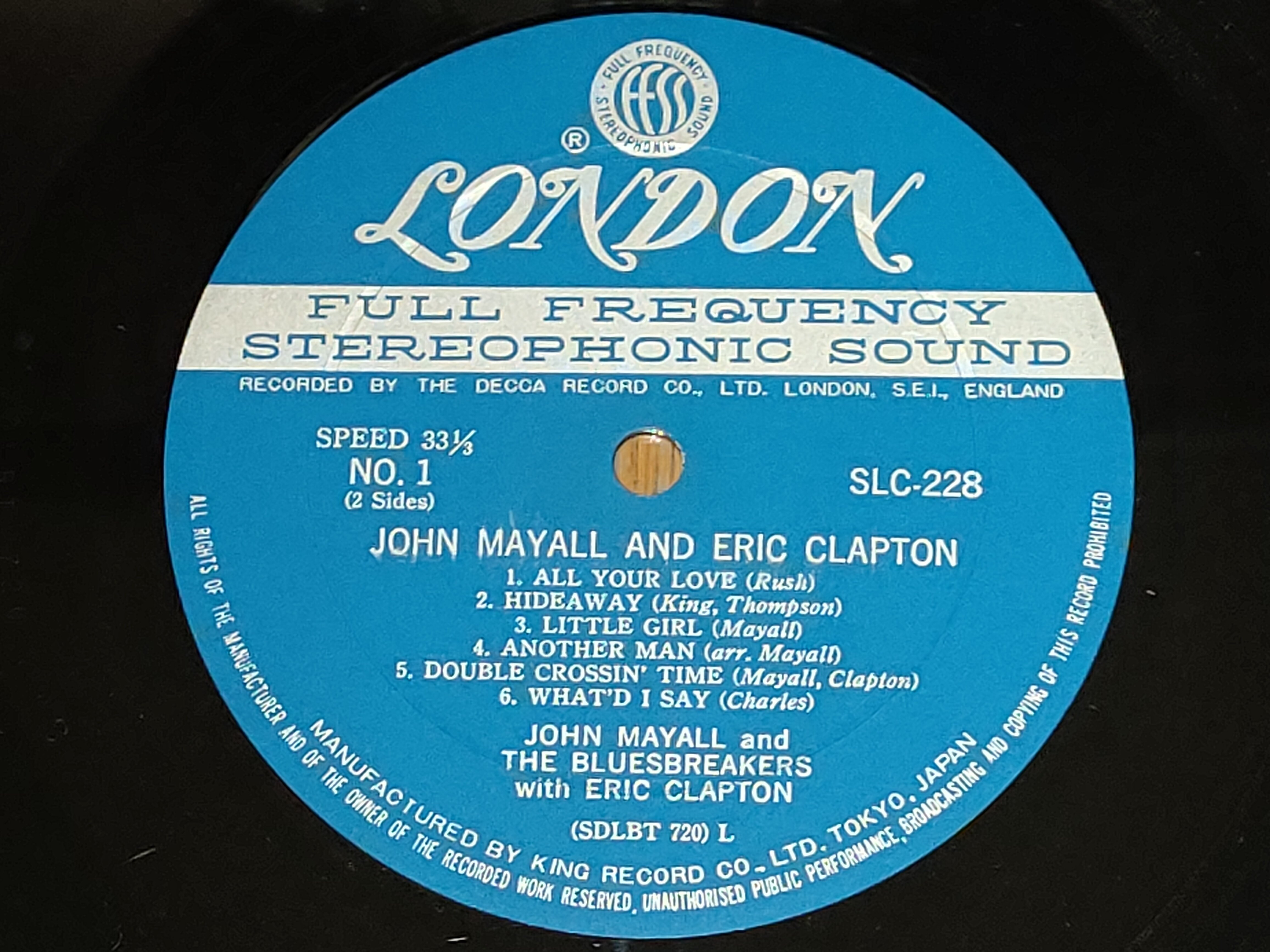 Blues Breakers with Eric Clapton】(1966) John Mayall & the