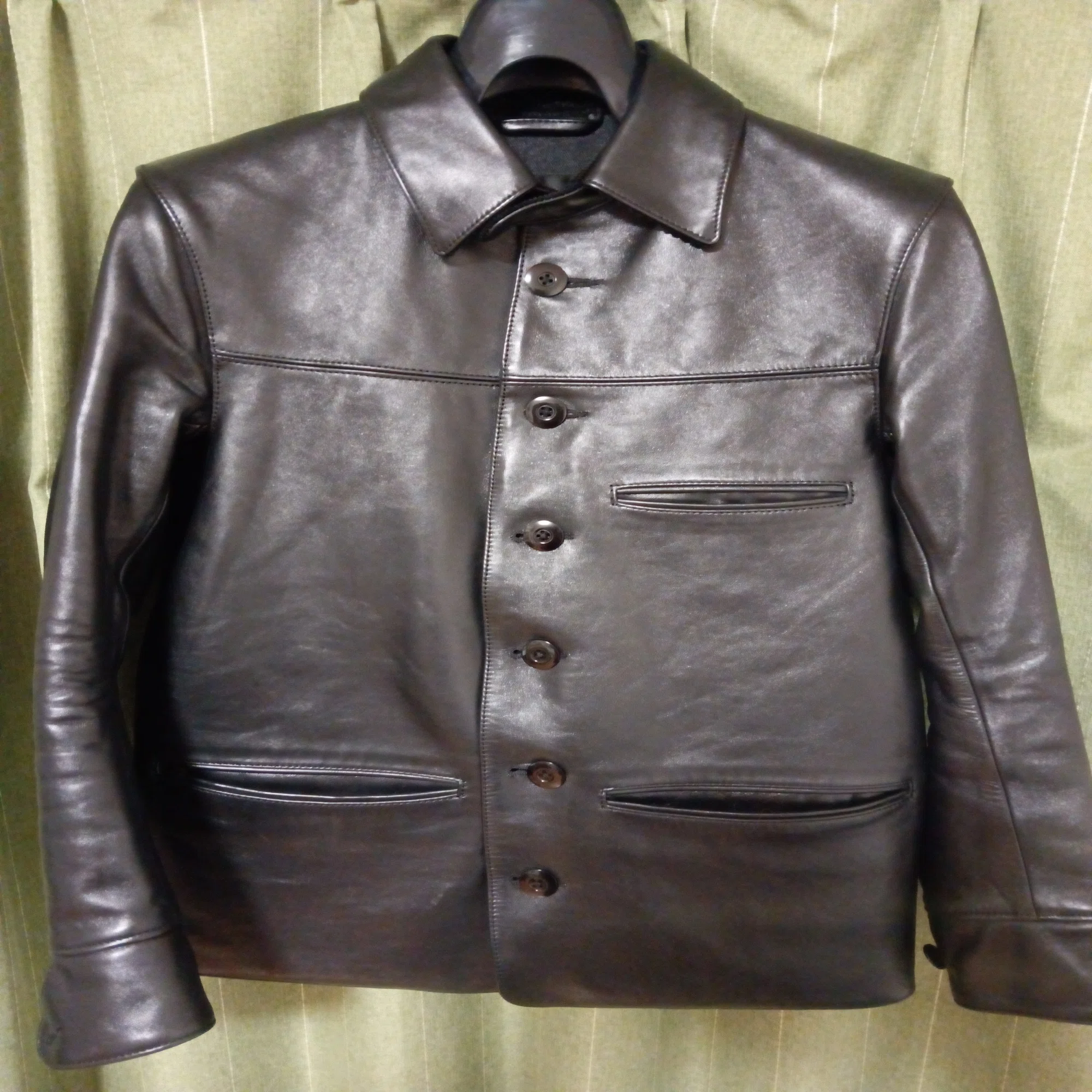 ADDICT CLOTHES ACVM CAR COAT (ホースハイド)｜世界の革ジャン集