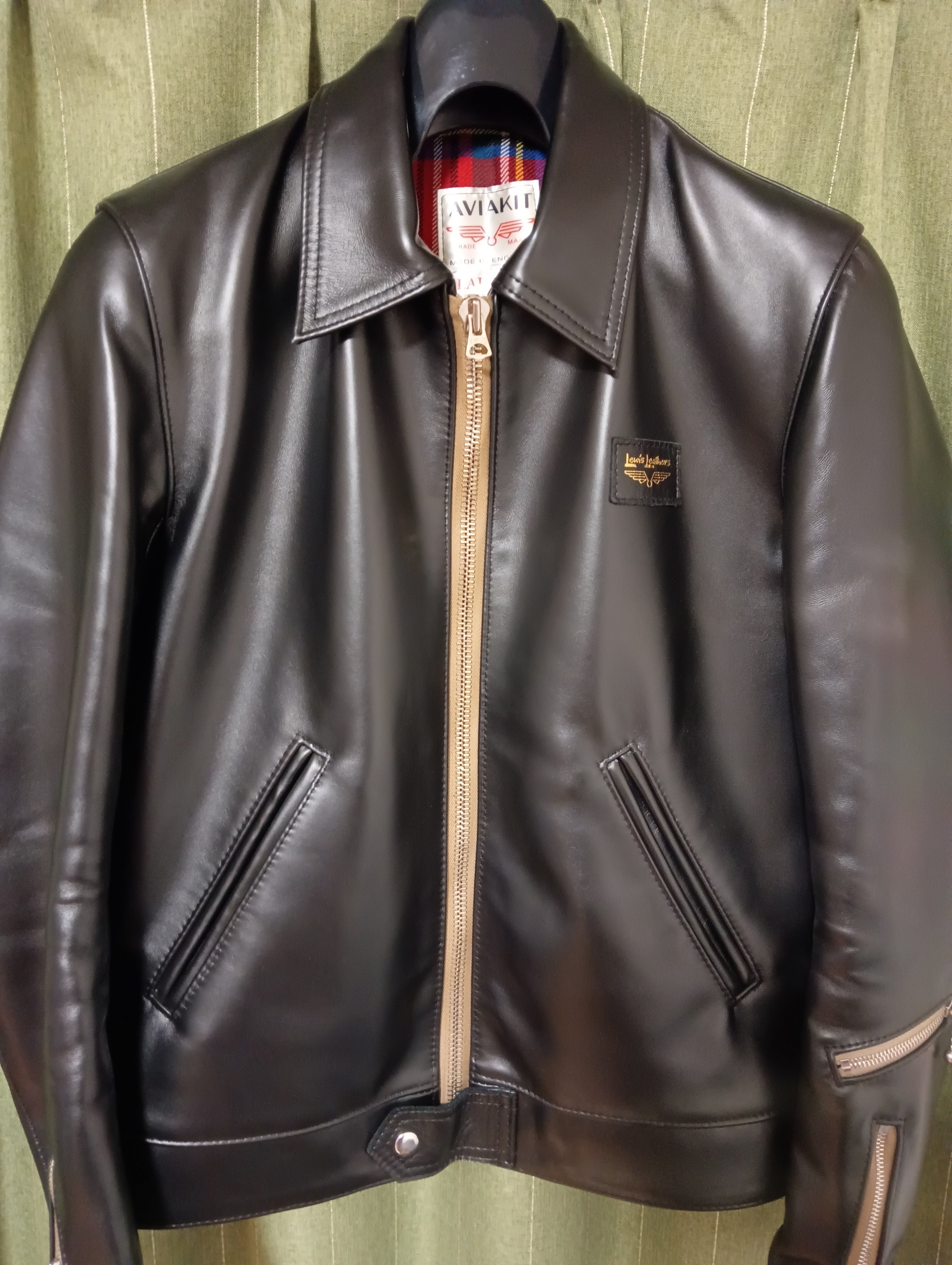Lewis Leathers No.60 Corsair(ホースハイド)|世界の革ジャン集 Lewis Leathers No.60 Corsair(ホースハイド)|世界の革ジャン集