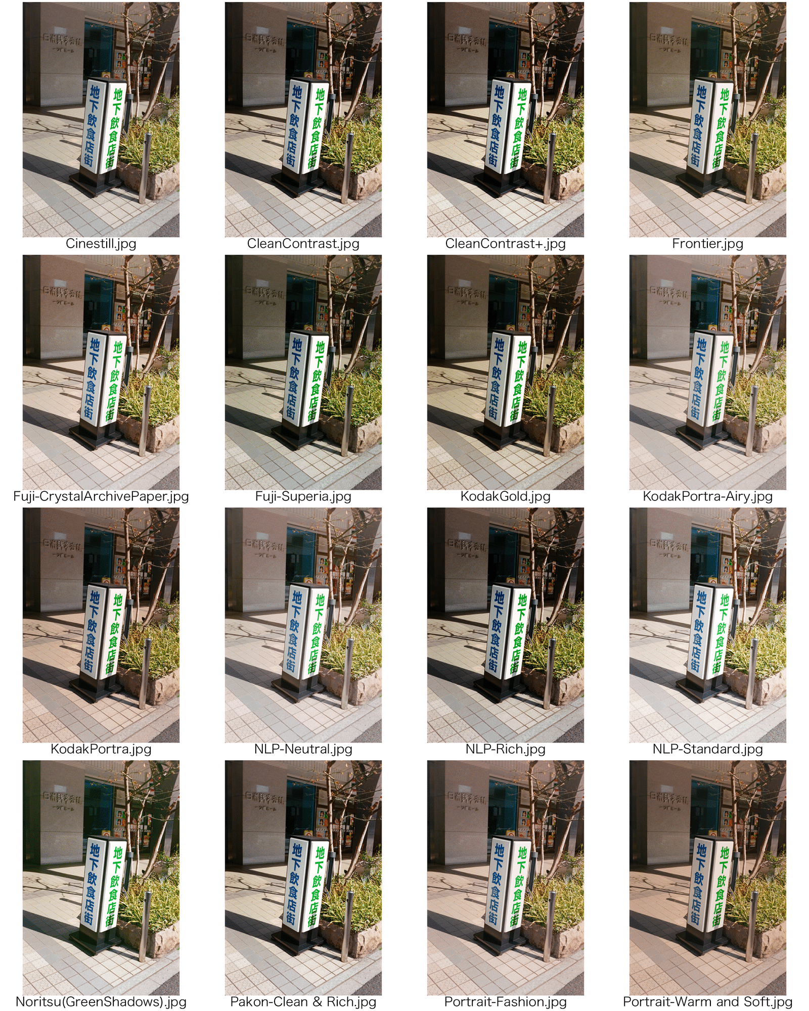 Negative Lab Proのプリセット:カラー写真向け全プリセットを試して Negative Lab Proのプリセット:カラー写真向け全プリセットを試して