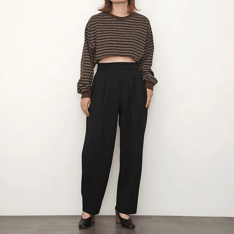 今すぐ着られるnew arrival【PHEENY】Multi border ensemble